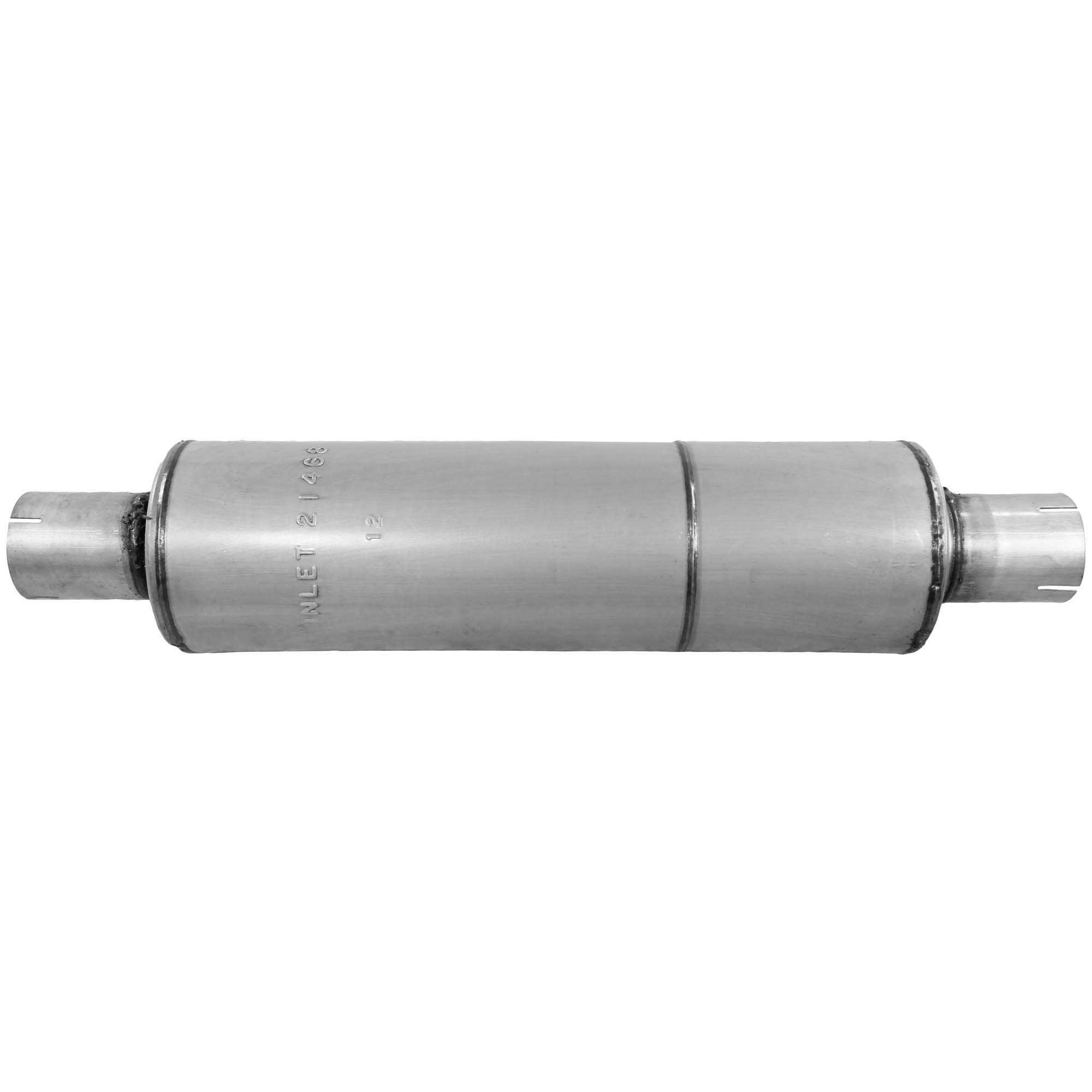 Walker 21468 Heavy Duty Direct Fit Exhaust Muffler 3" Inlet (ID) 3" Outlet (ID)