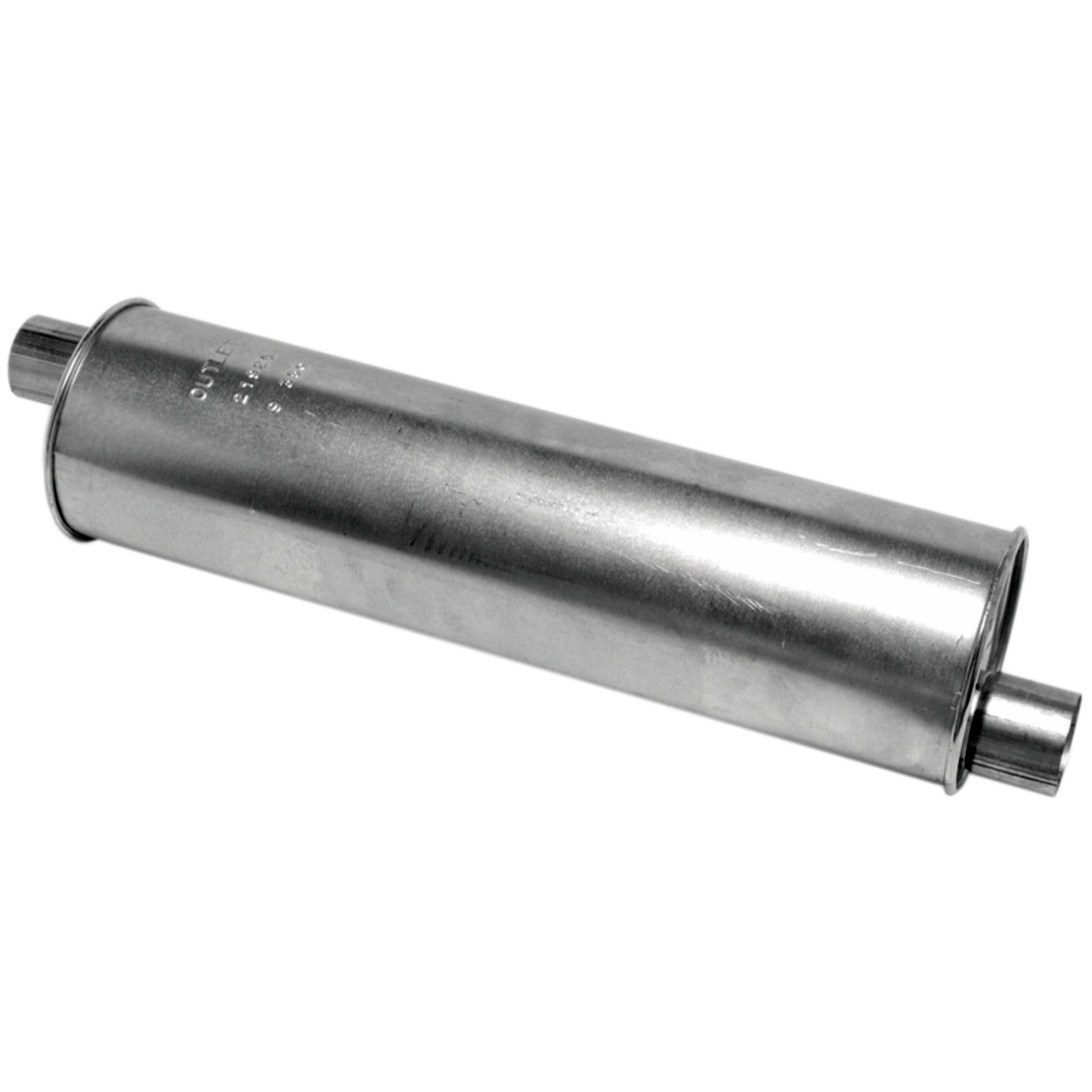 Walker 21475 Heavy Duty Direct Fit Exhaust Muffler 2.5" Inlet (ID) 2.5" Outlet (ID)