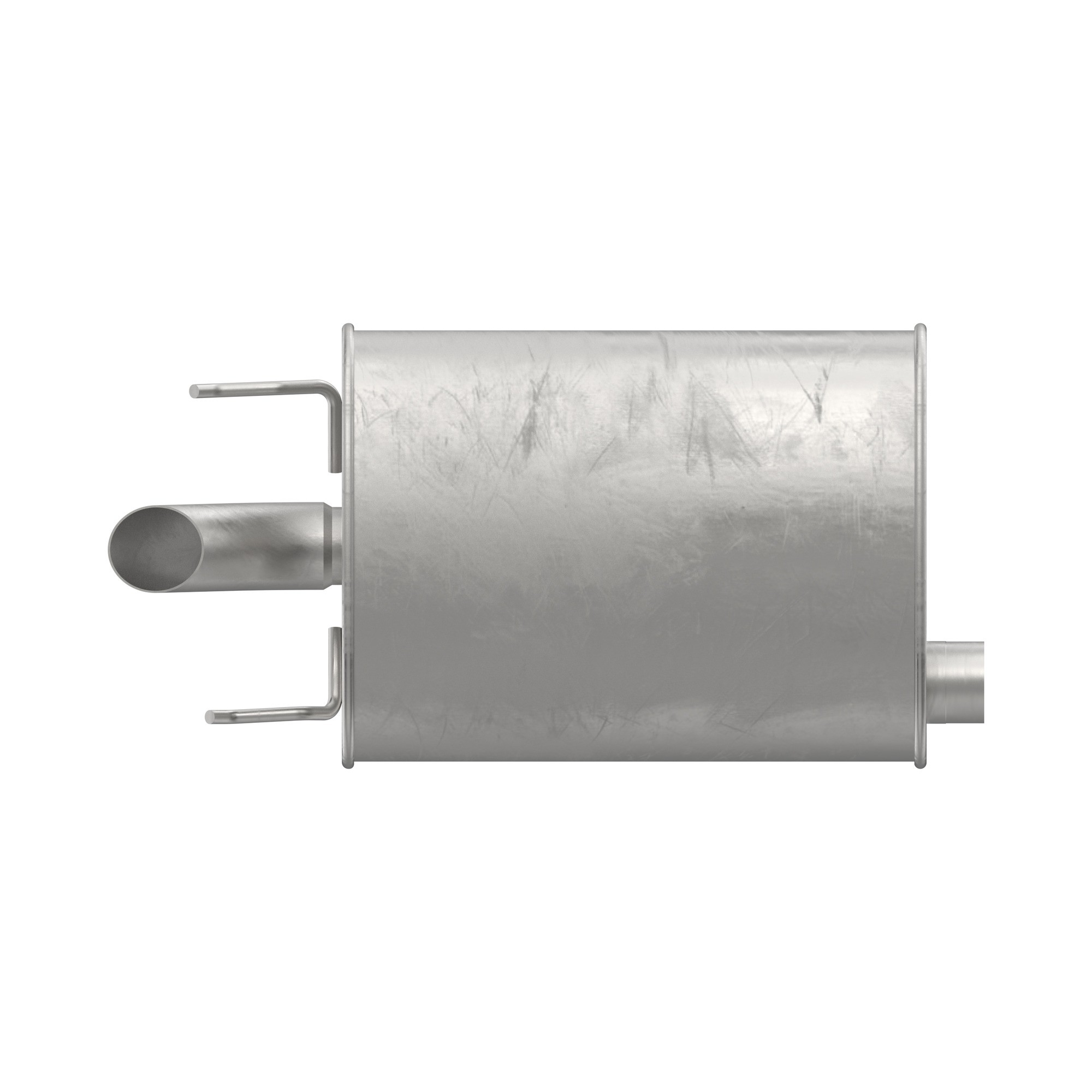 Walker 21525 Quiet-Flow SS Direct Fit Exhaust Muffler 2" Inlet (ID) 2.25" Outlet (OD)