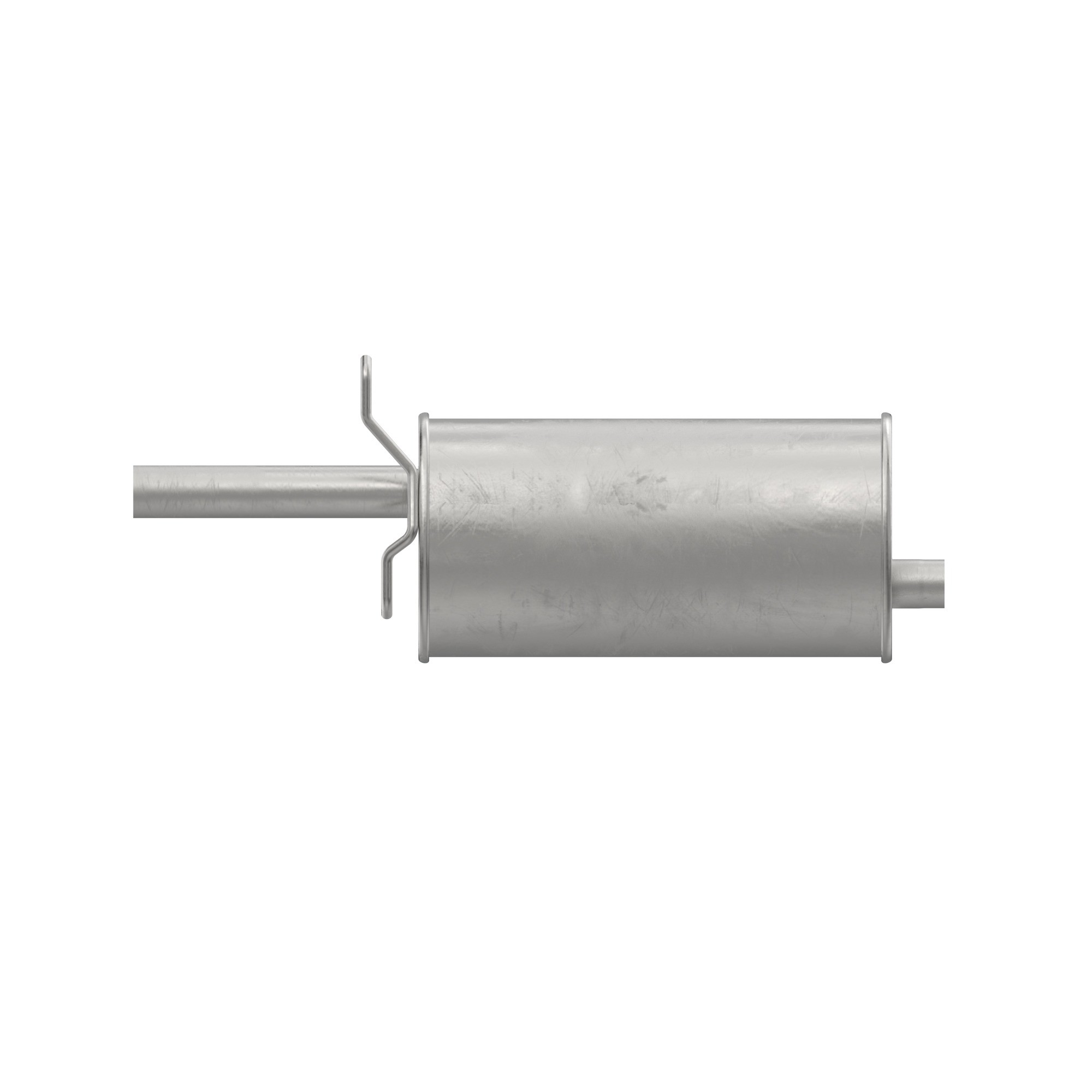 Walker 21528 Quiet-Flow SS Direct Fit Exhaust Muffler 1.75" Inlet (ID) 2" Outlet (OD)