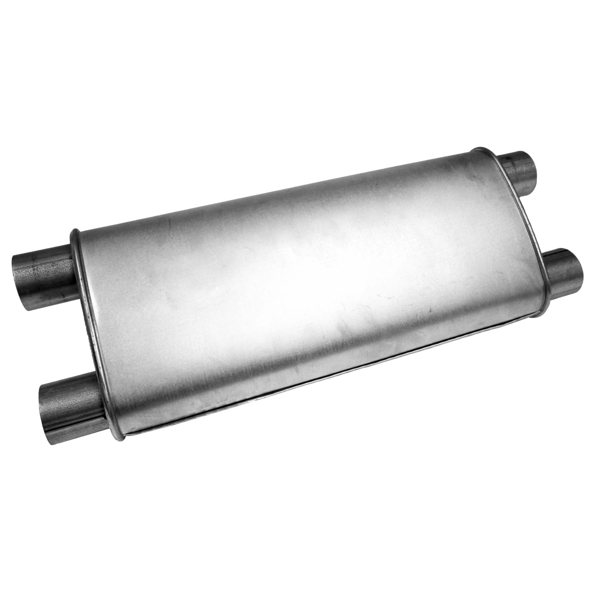 Walker 21532 Quiet-Flow SS Direct Fit Exhaust Muffler 2" Inlet (ID) 2" Outlet (ID)
