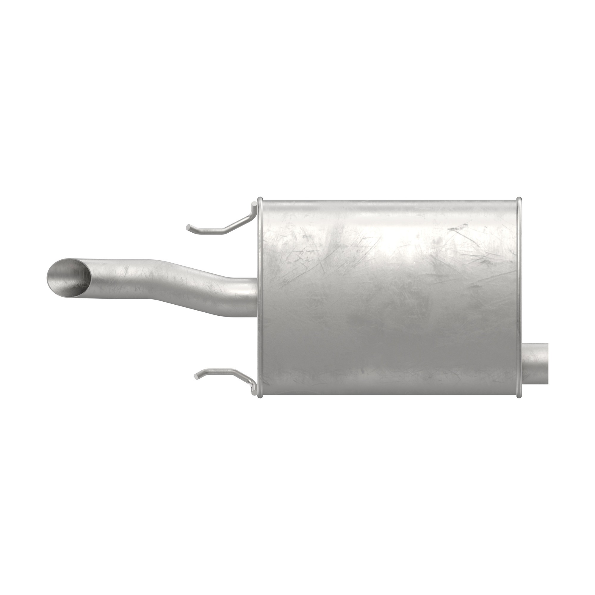 Walker 21558 Quiet-Flow SS Direct Fit Exhaust Muffler 2.25" Inlet (ID) 2.25" Outlet (OD)