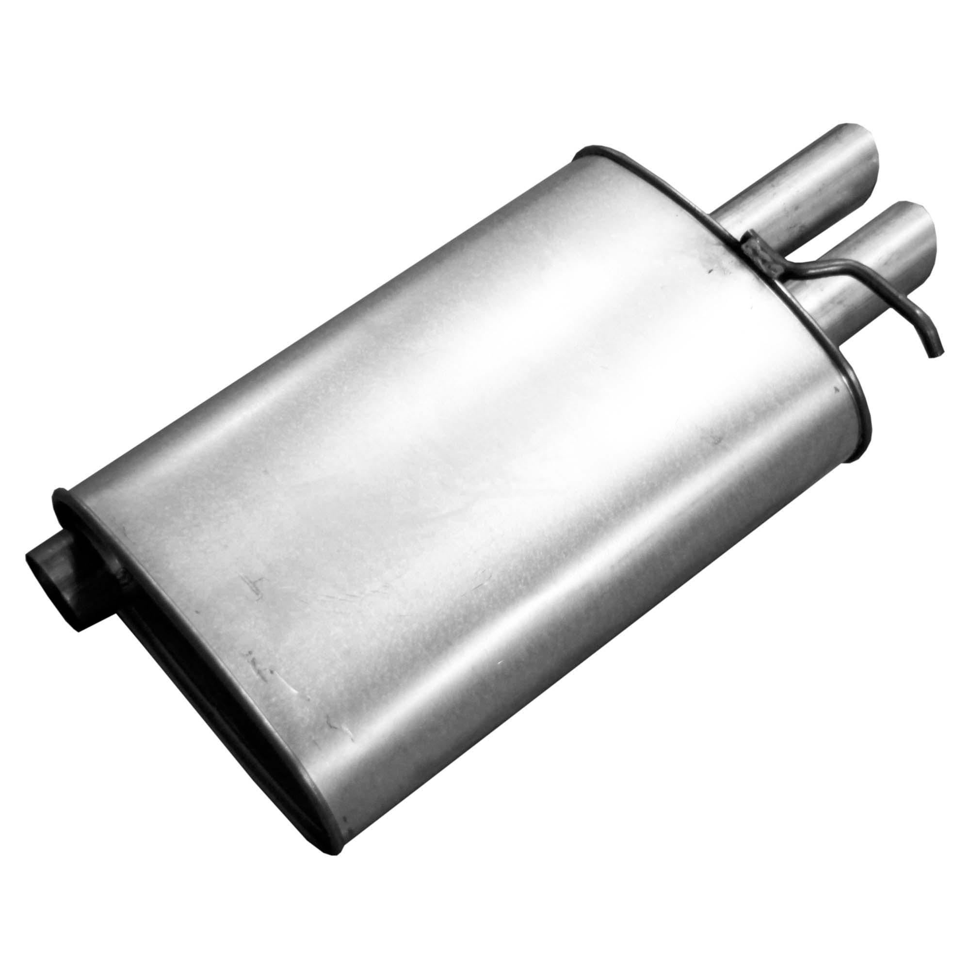 Walker 21559 Quiet-Flow SS Direct Fit Exhaust Muffler 2.25" Inlet (ID) 2.25" Outlet (OD)
