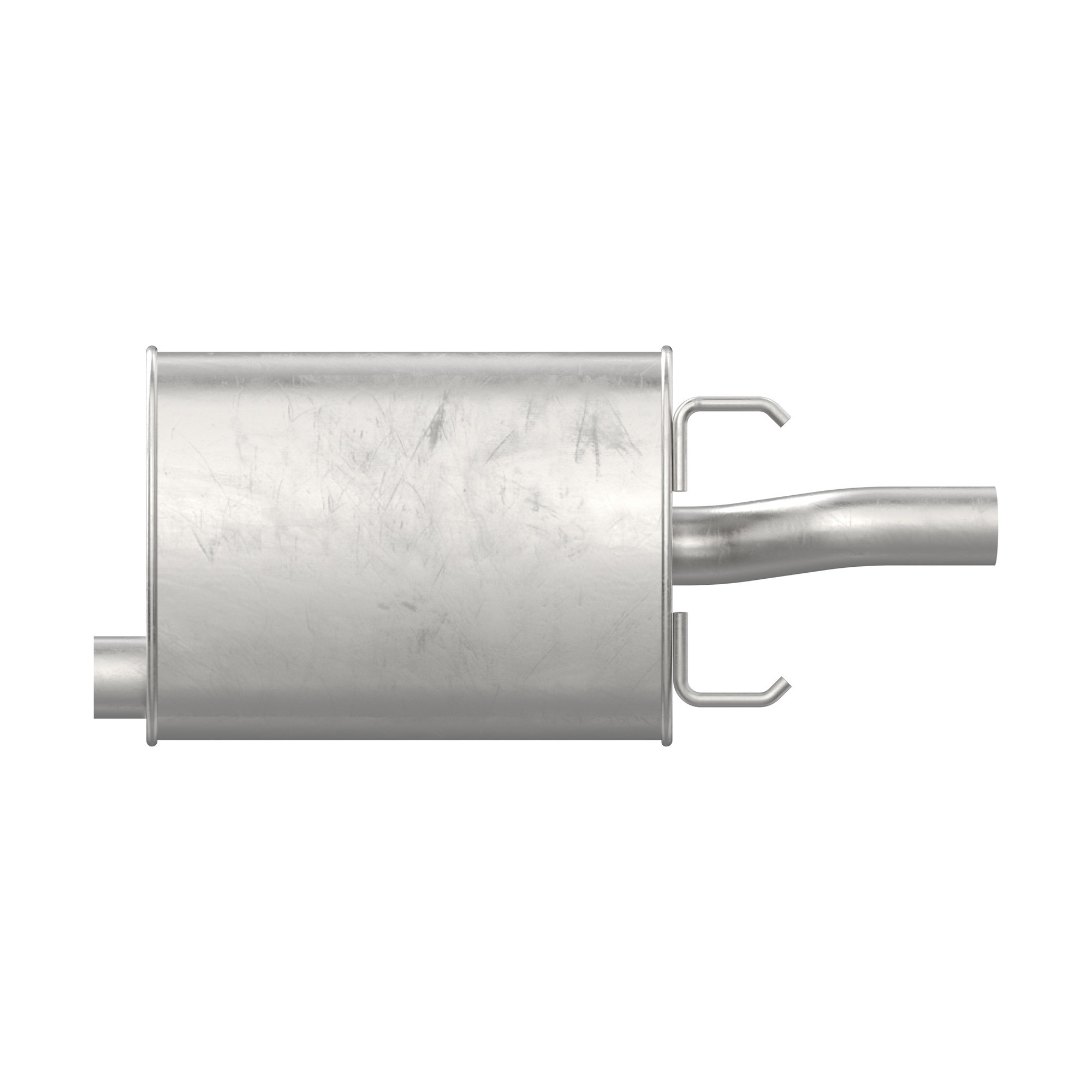 Walker 21567 Quiet-Flow SS Direct Fit Exhaust Muffler 2.25" Inlet (ID) 2.25" Outlet (OD)