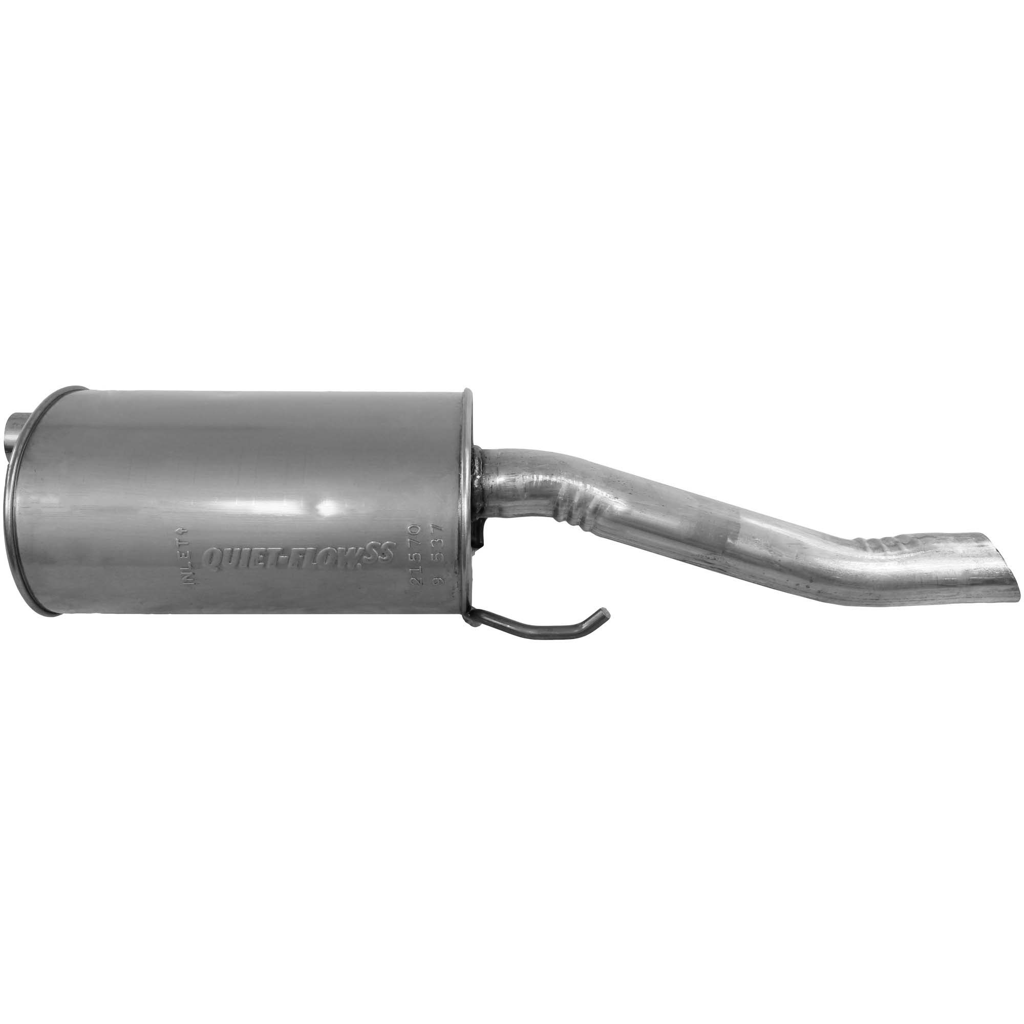 Walker 21570 Quiet-Flow SS Direct Fit Exhaust Muffler 1.875" Inlet (ID) 2.25" Outlet (OD)