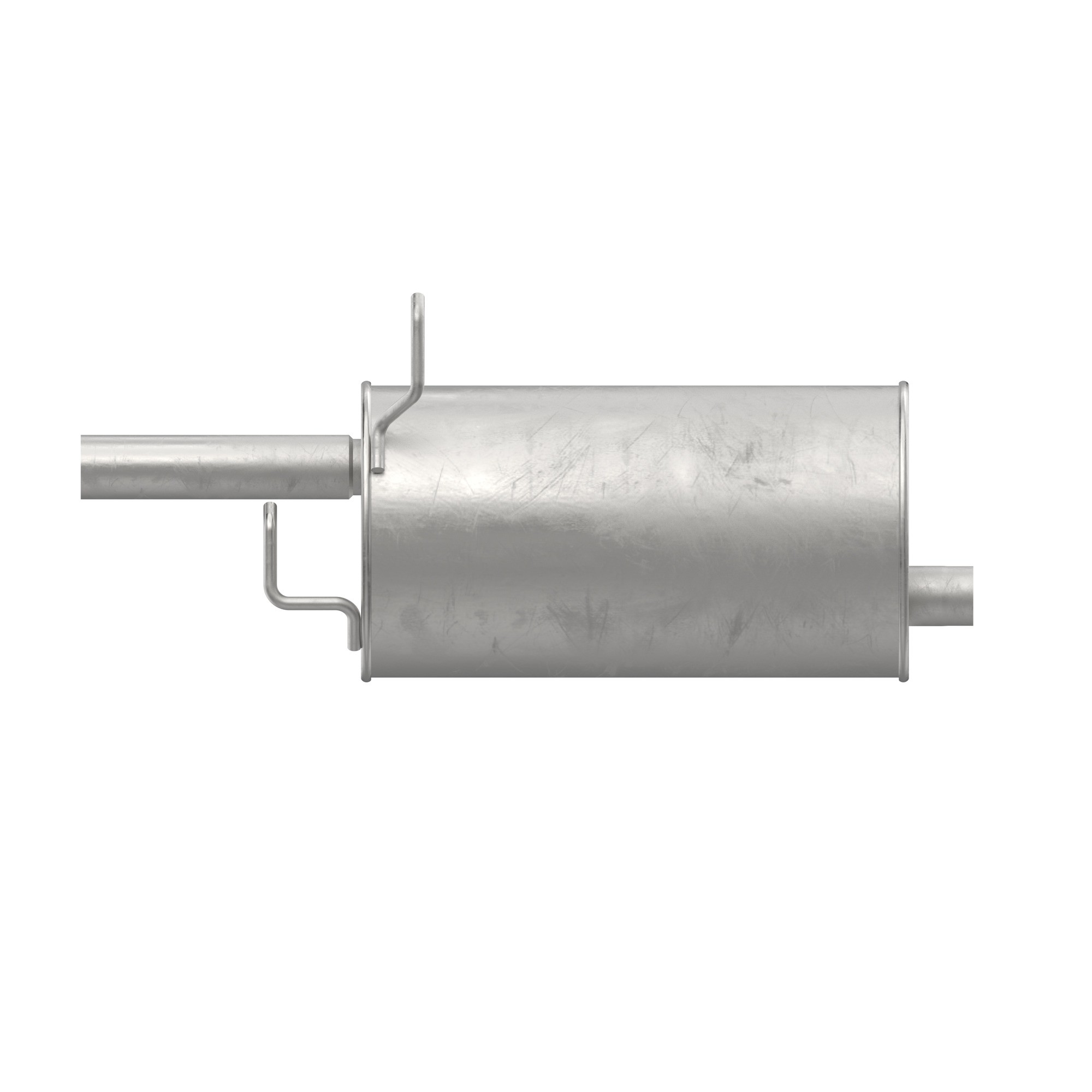 Walker 21572 Quiet-Flow SS Direct Fit Exhaust Muffler 1.75" Inlet (ID) 2" Outlet (OD)