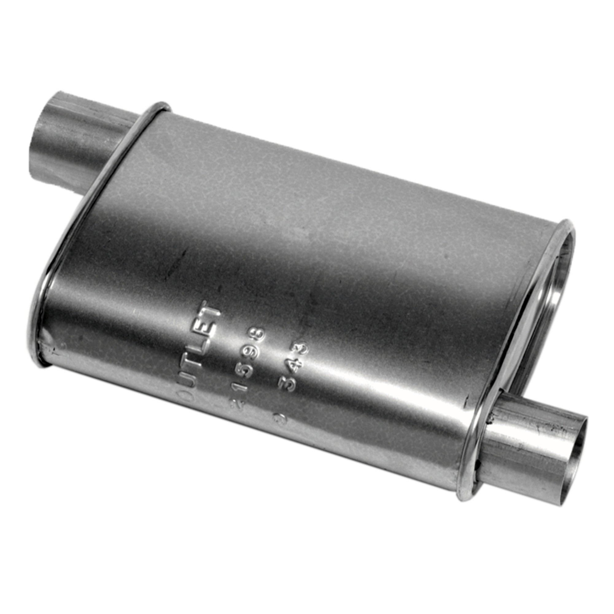 Walker 21598 Quiet-Flow Direct Fit Exhaust Muffler 2" Inlet (ID) 2.25" Outlet (ID)