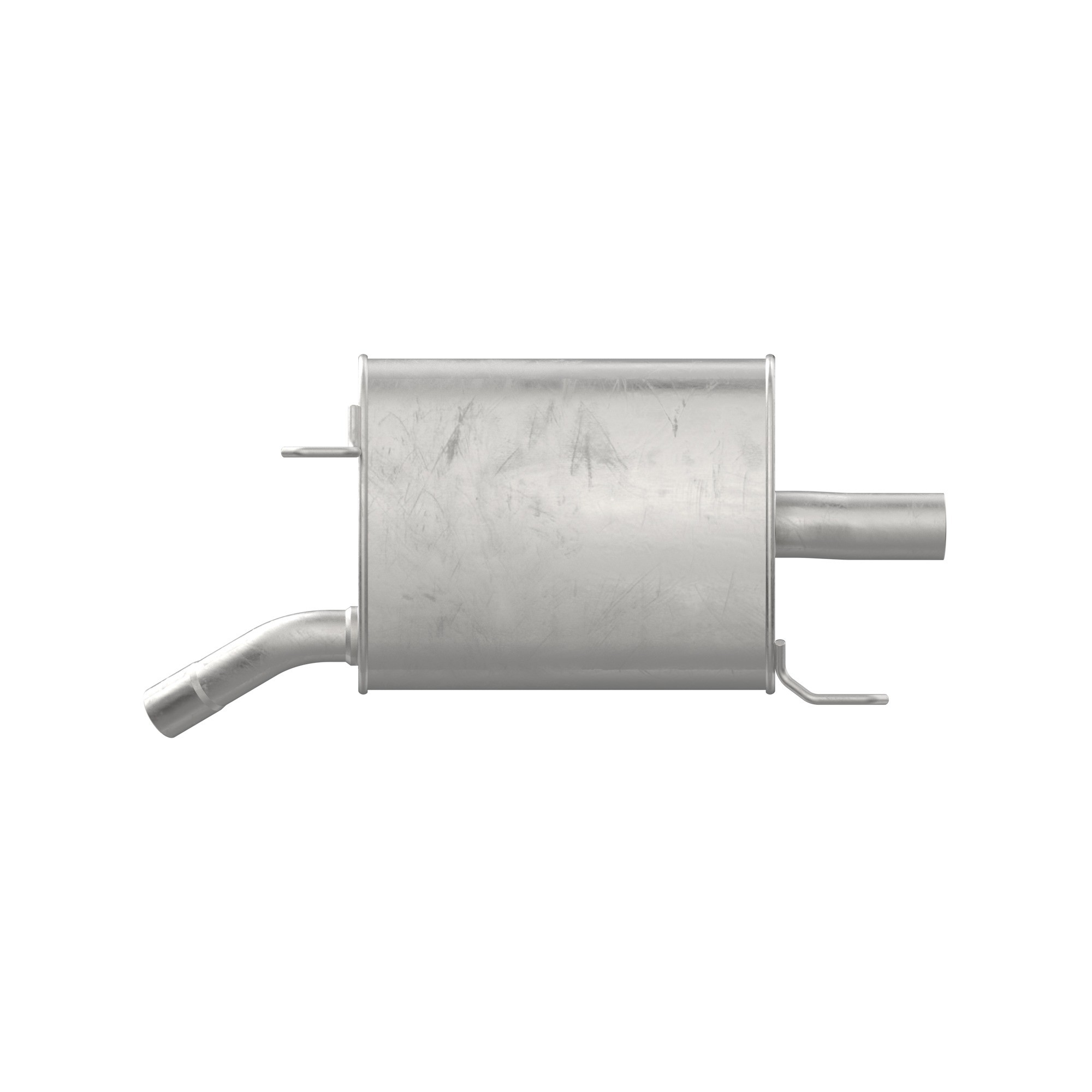 Walker 21677 Quiet-Flow SS Direct Fit Exhaust Muffler 1.75" Inlet (ID) 2.25" Outlet (OD)
