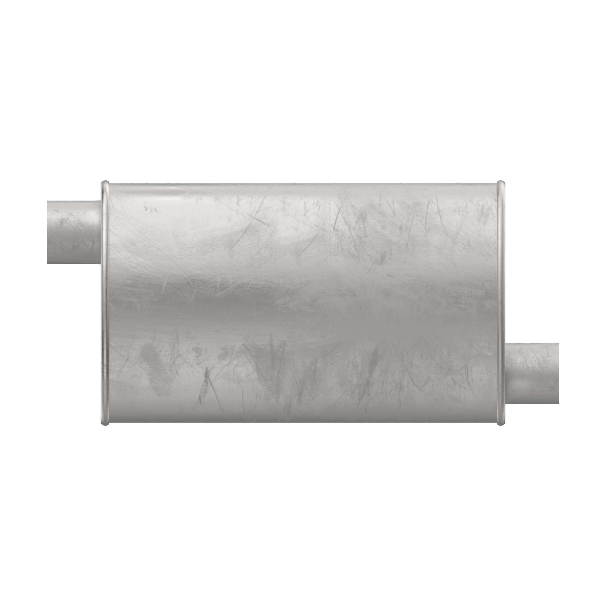 Walker 21690 Quiet-Flow SS Direct Fit Exhaust Muffler 2.25" Inlet (OD) 2.25" Outlet (ID)