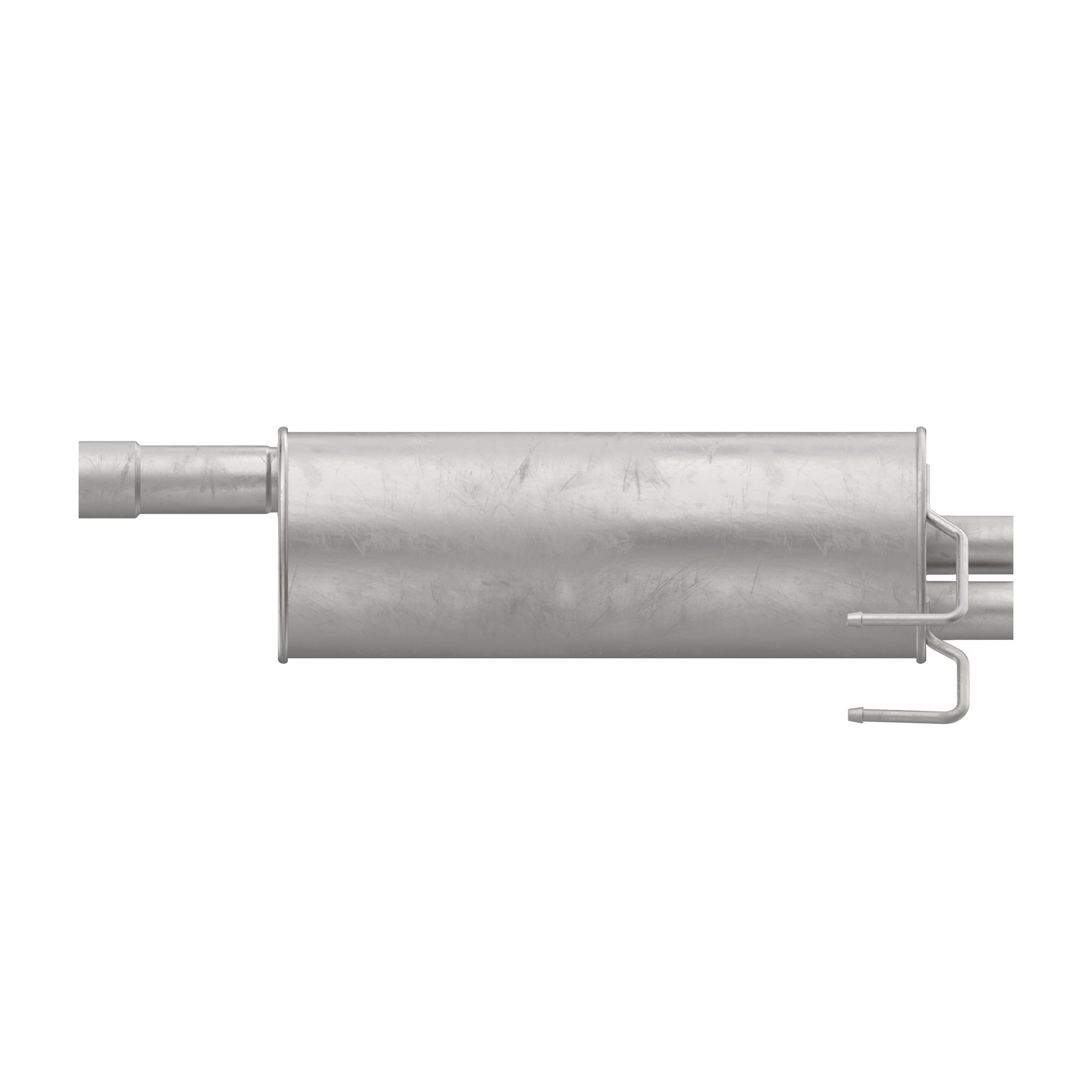 Walker 21692 Quiet-Flow SS Direct Fit Exhaust Muffler 3" Inlet (ID) 2.25" Outlet (ID)