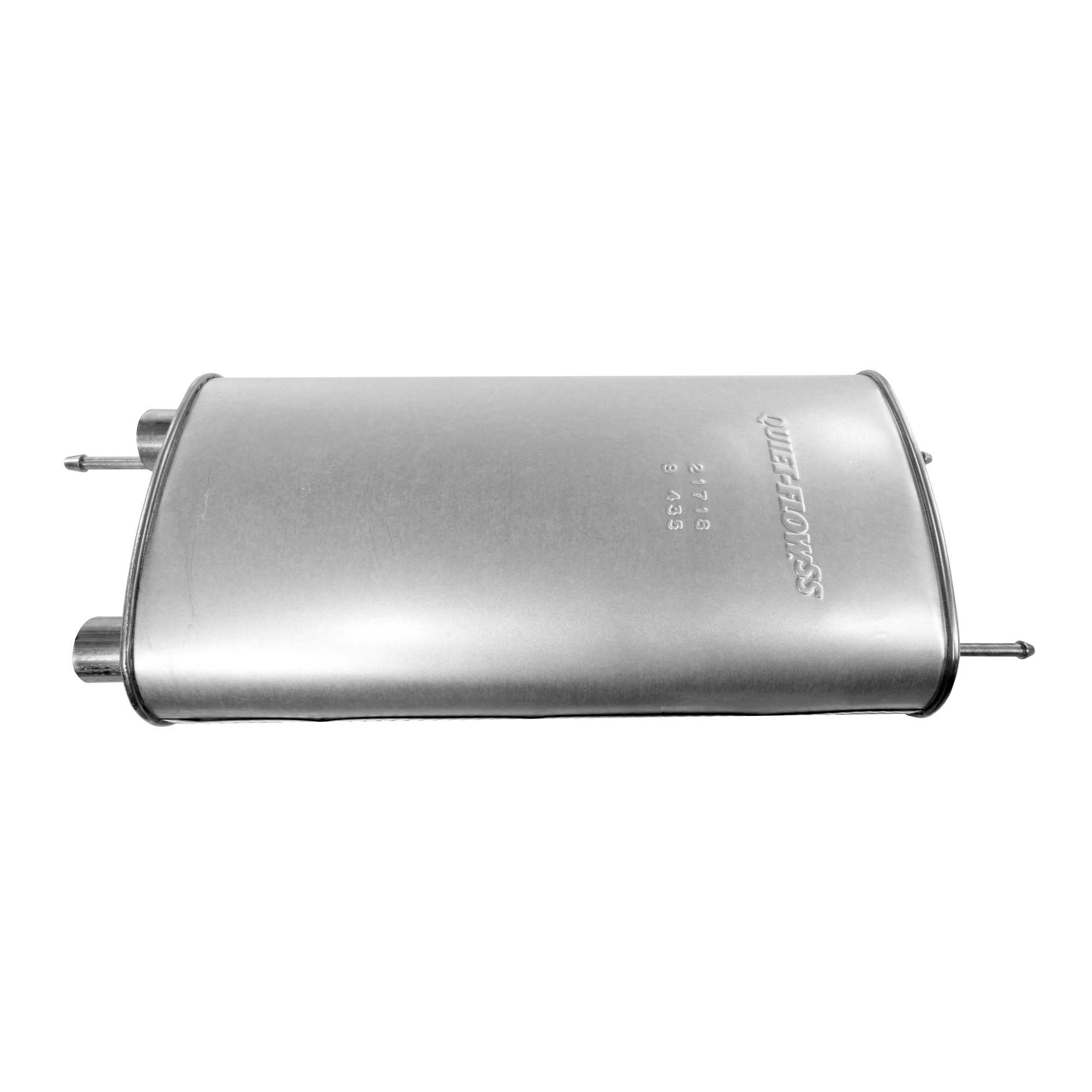 Walker 21718 Quiet-Flow SS Direct Fit Exhaust Muffler 2" Inlet (ID) 1.75" Outlet (ID)