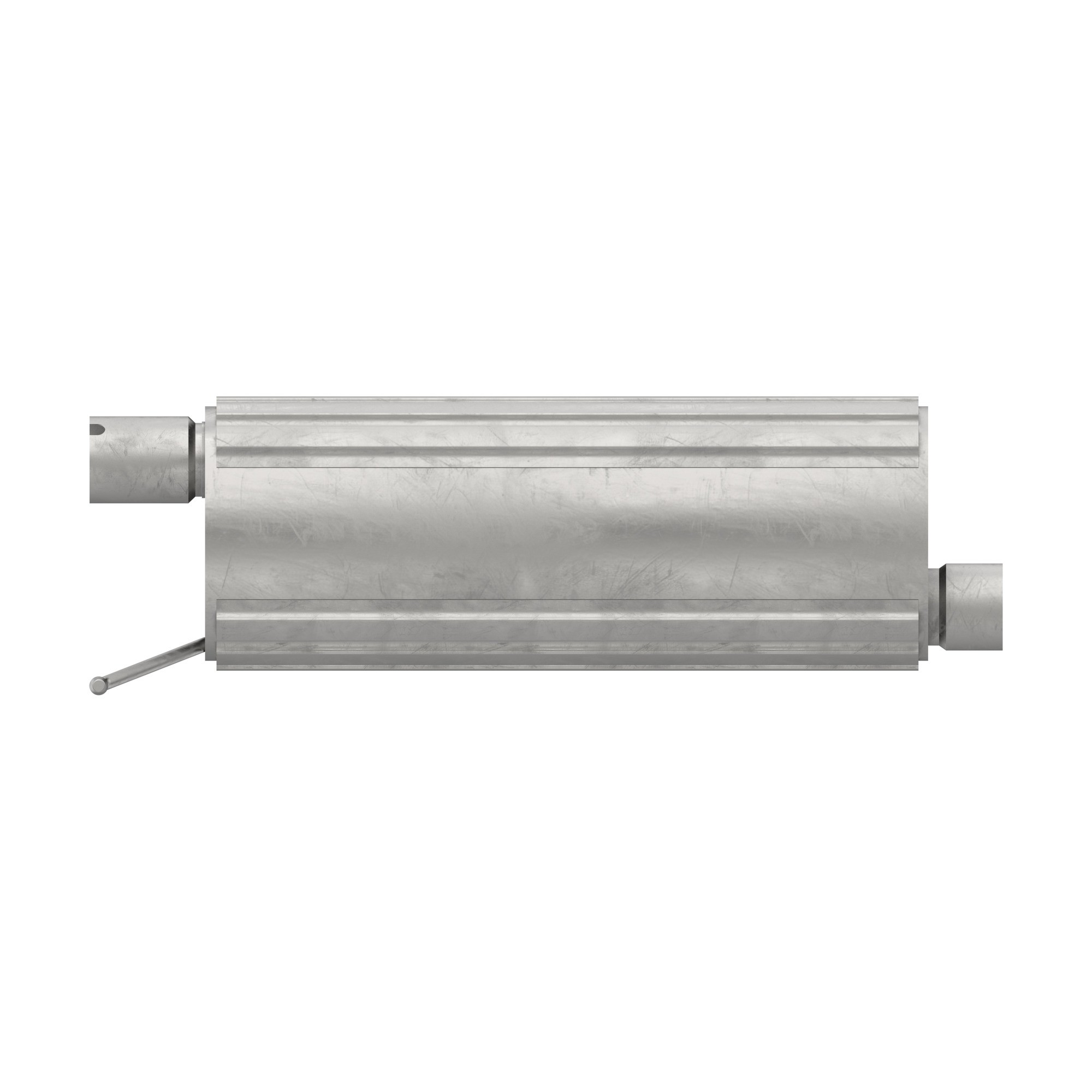 Walker 21725 Quiet-Flow SS Direct Fit Exhaust Muffler 2.625" Inlet (ID) 3" Outlet (ID)