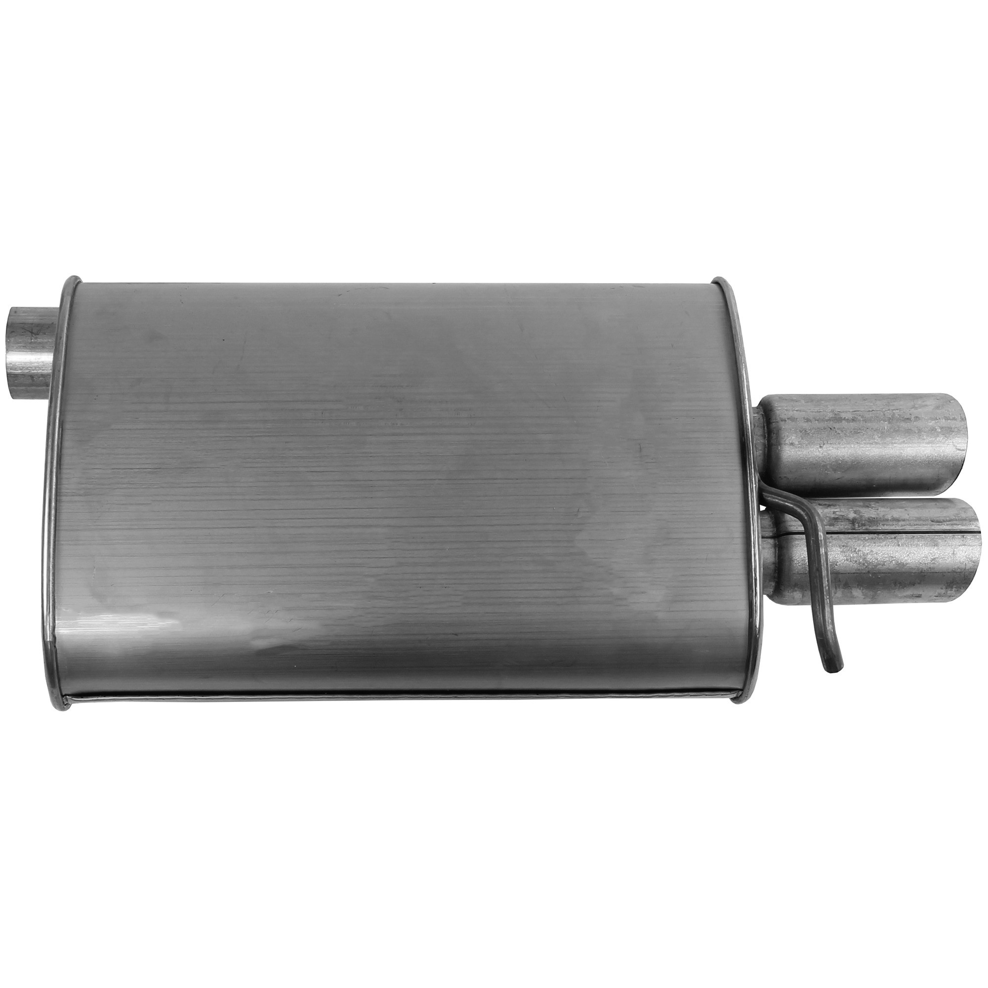 Walker 21918 Quiet-Flow SS Direct Fit Exhaust Muffler 2.25" Inlet (ID) 2.75" Outlet (OD)