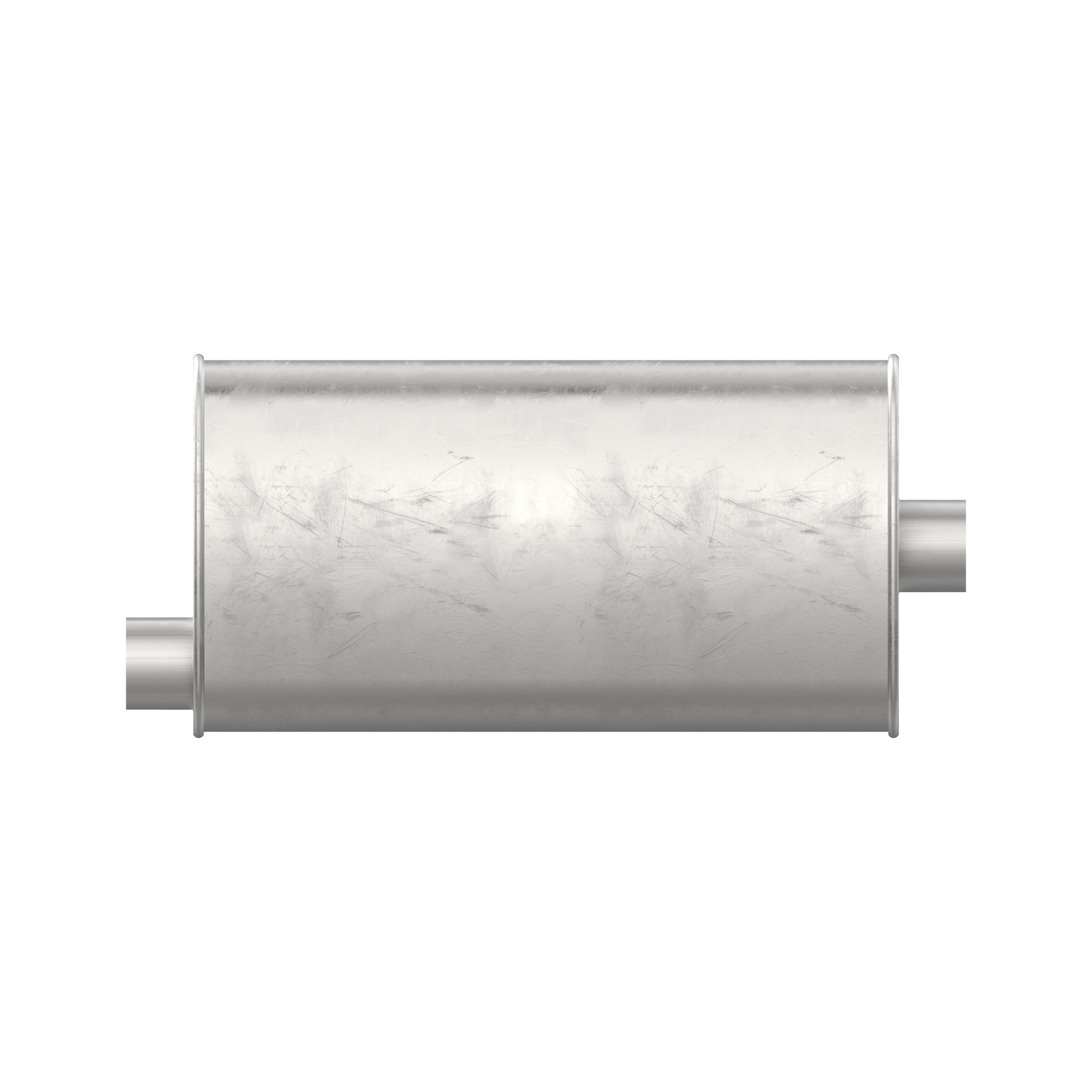 Walker 21919 Quiet-Flow SS Direct Fit Exhaust Muffler 2.625" Inlet (ID) 2.625" Outlet (ID)