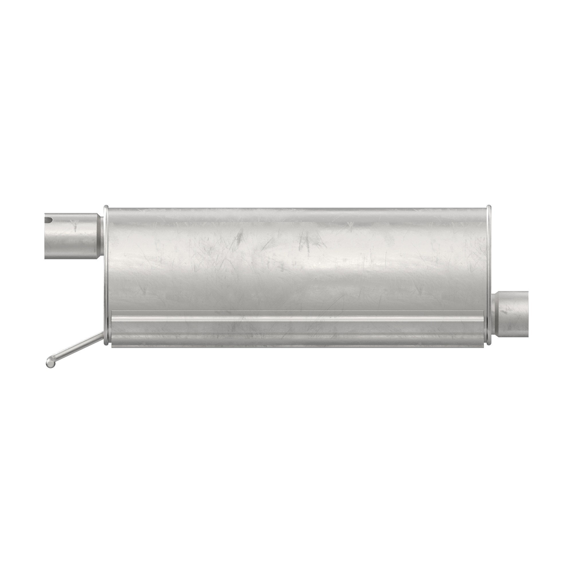 Walker 22034 Quiet-Flow SS Direct Fit Exhaust Muffler 3" Inlet (ID) 3" Outlet (ID)