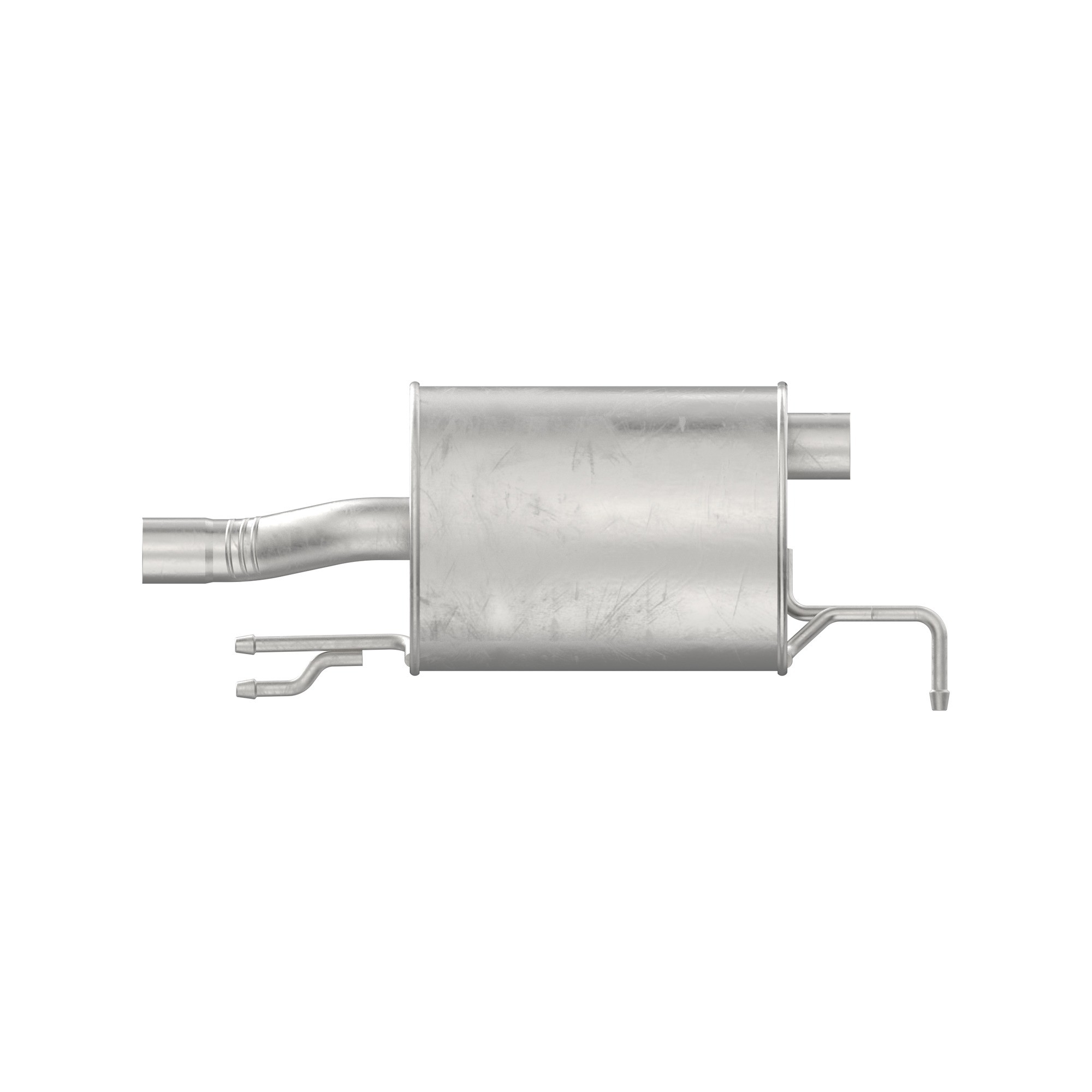 Walker 22063 Quiet-Flow SS Direct Fit Exhaust Muffler 2" Inlet (ID) 2" Outlet (ID)