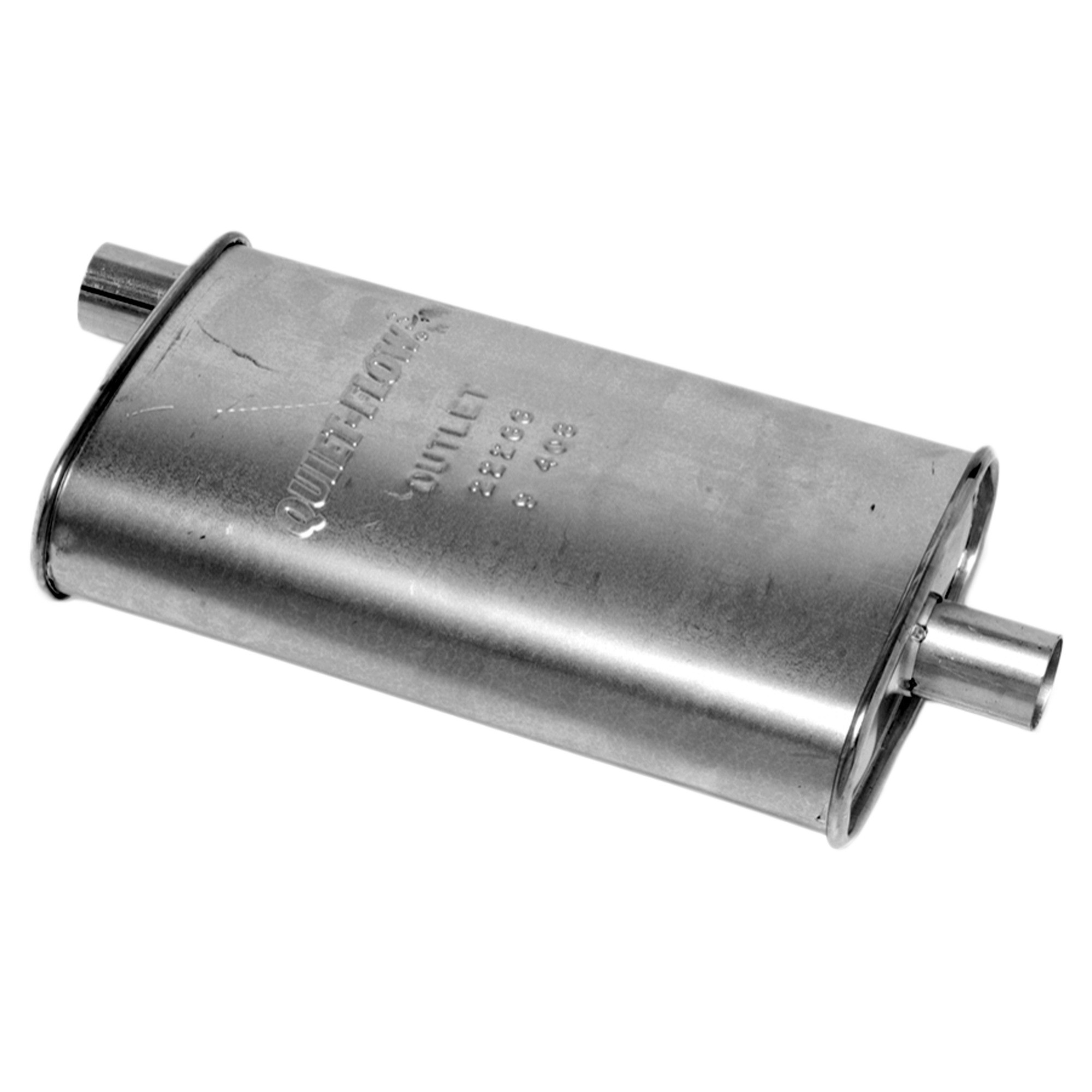 Walker 22266 Quiet-Flow SS Direct Fit Exhaust Muffler 1.5" Inlet (ID) 1.5" Outlet (ID)