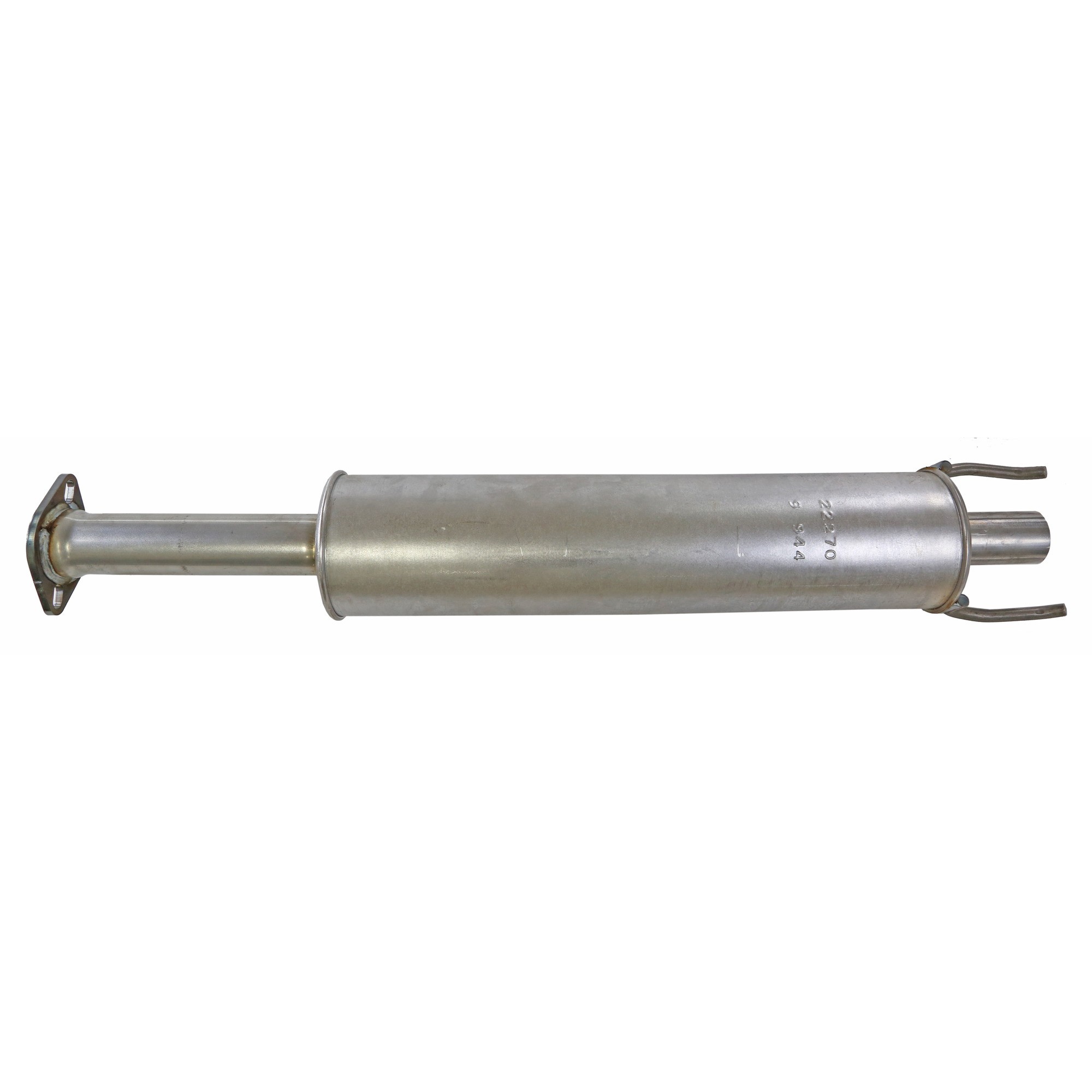 Walker 22270 Direct Fit Exhaust Resonator and Pipe Assembly 2" Outlet (OD)