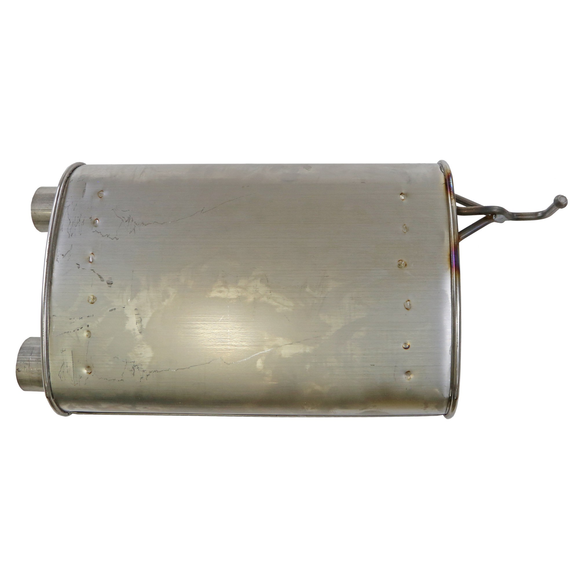 Walker 22274 Quiet-Flow SS Direct Fit Exhaust Muffler 2" Inlet (ID) 2.25" Outlet (ID)