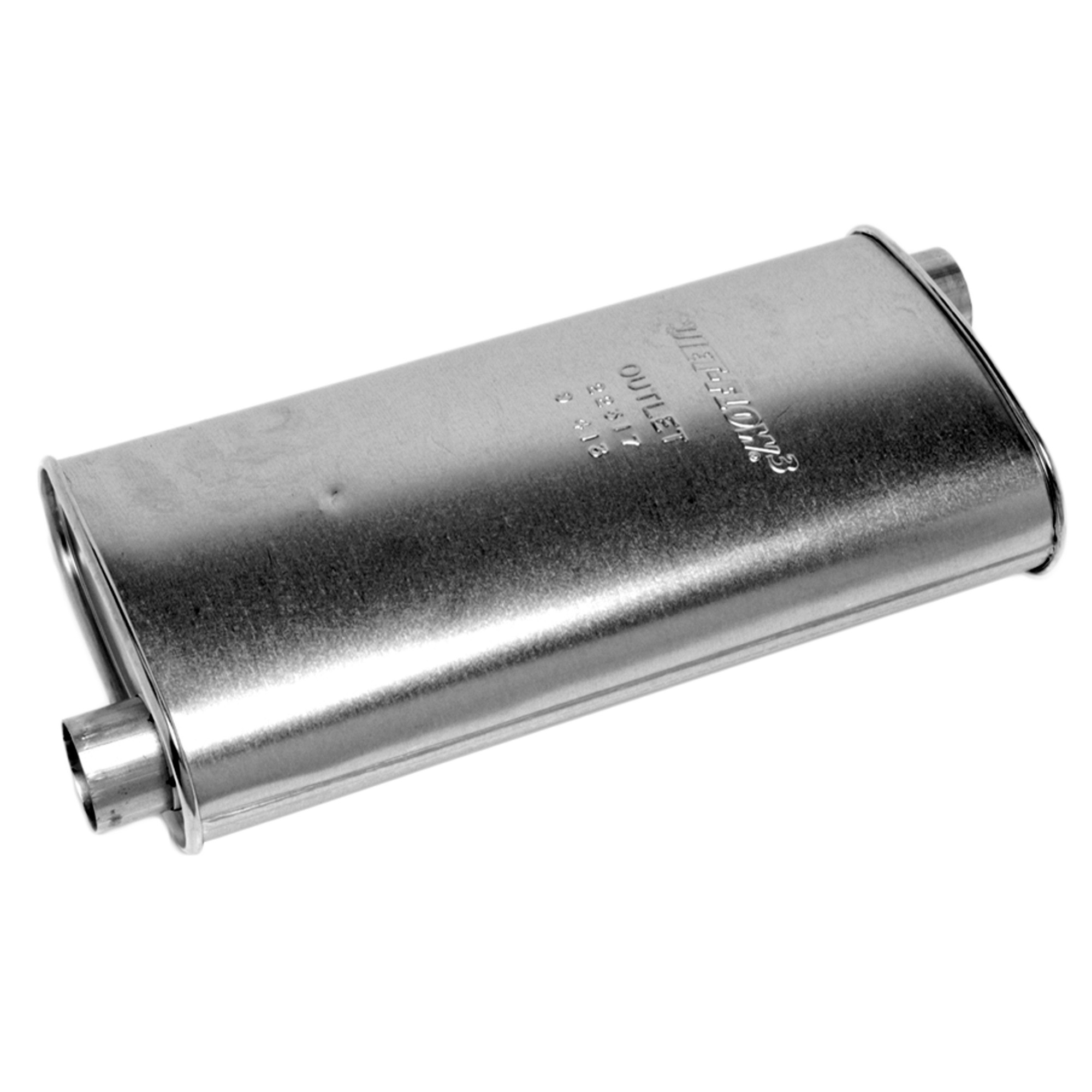 Walker 22317 Quiet-Flow SS Direct Fit Exhaust Muffler 2.25" Inlet (ID) 2.25" Outlet (ID)