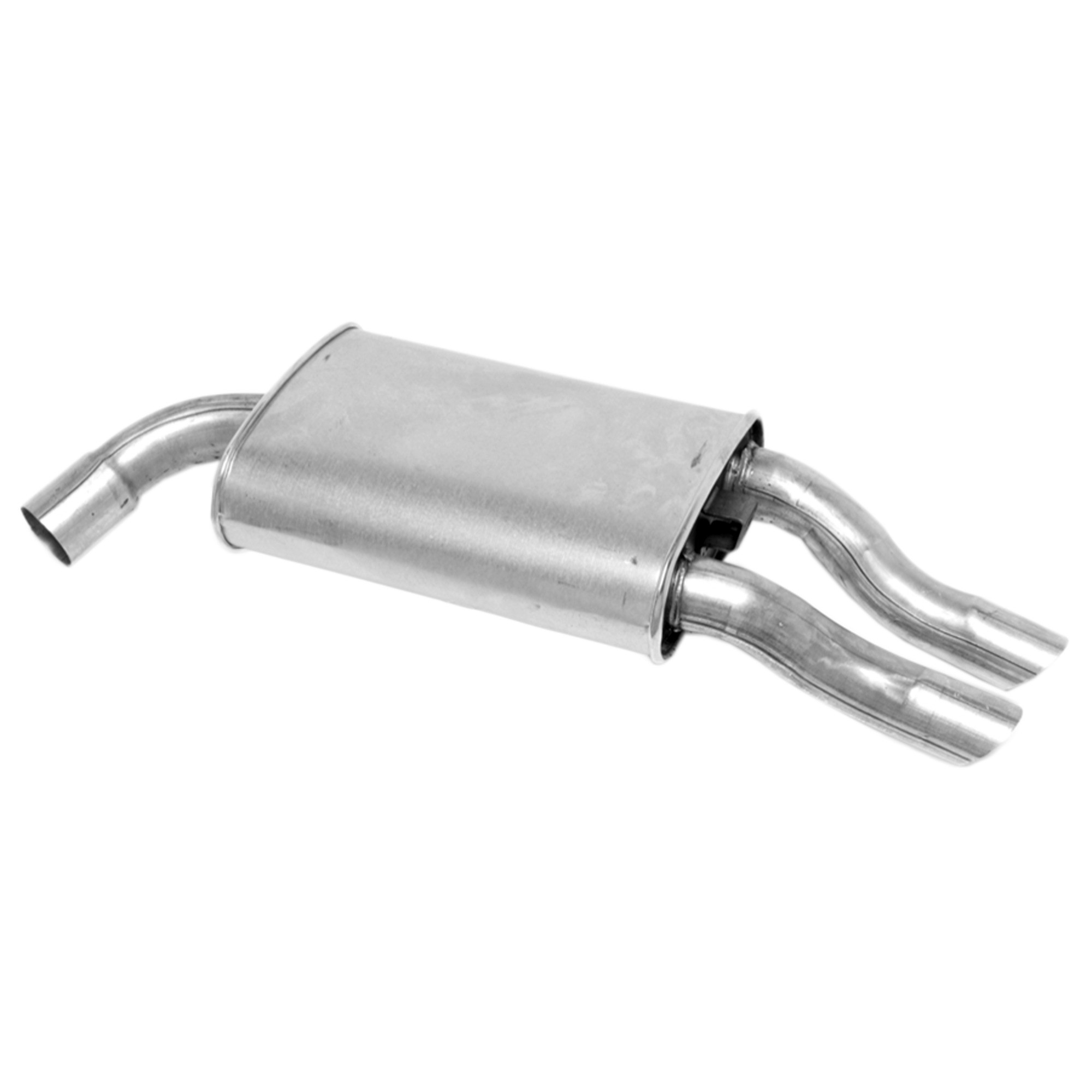 Walker 22396 Quiet-Flow SS Direct Fit Exhaust Muffler 2.25" Inlet (ID) 2.25" Outlet (OD)