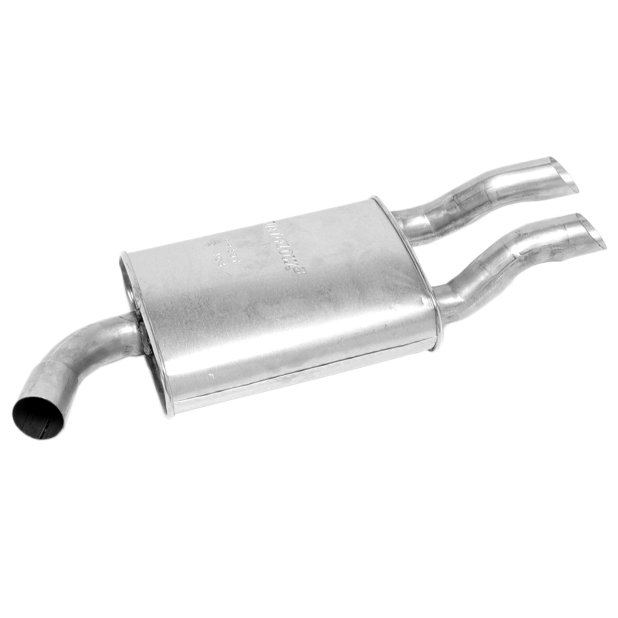 Walker 22397 Quiet-Flow SS Direct Fit Exhaust Muffler 2.25" Inlet (ID) 2.25" Outlet (OD)