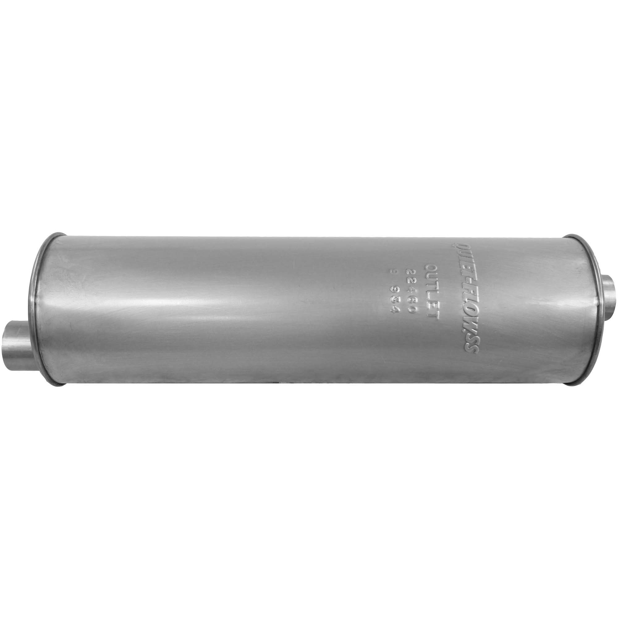 Walker 22460 Quiet-Flow SS Direct Fit Exhaust Muffler 2.25" Inlet (ID) 2.25" Outlet (ID)