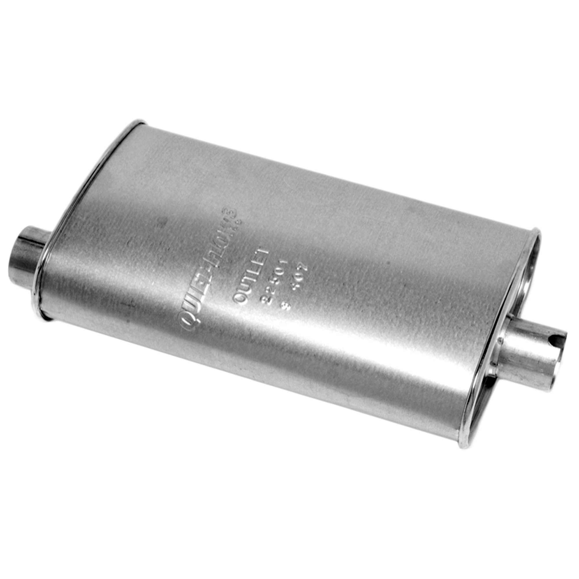 Walker 22501 Quiet-Flow SS Direct Fit Exhaust Muffler 2.25" Inlet (ID) 2.25" Outlet (ID)