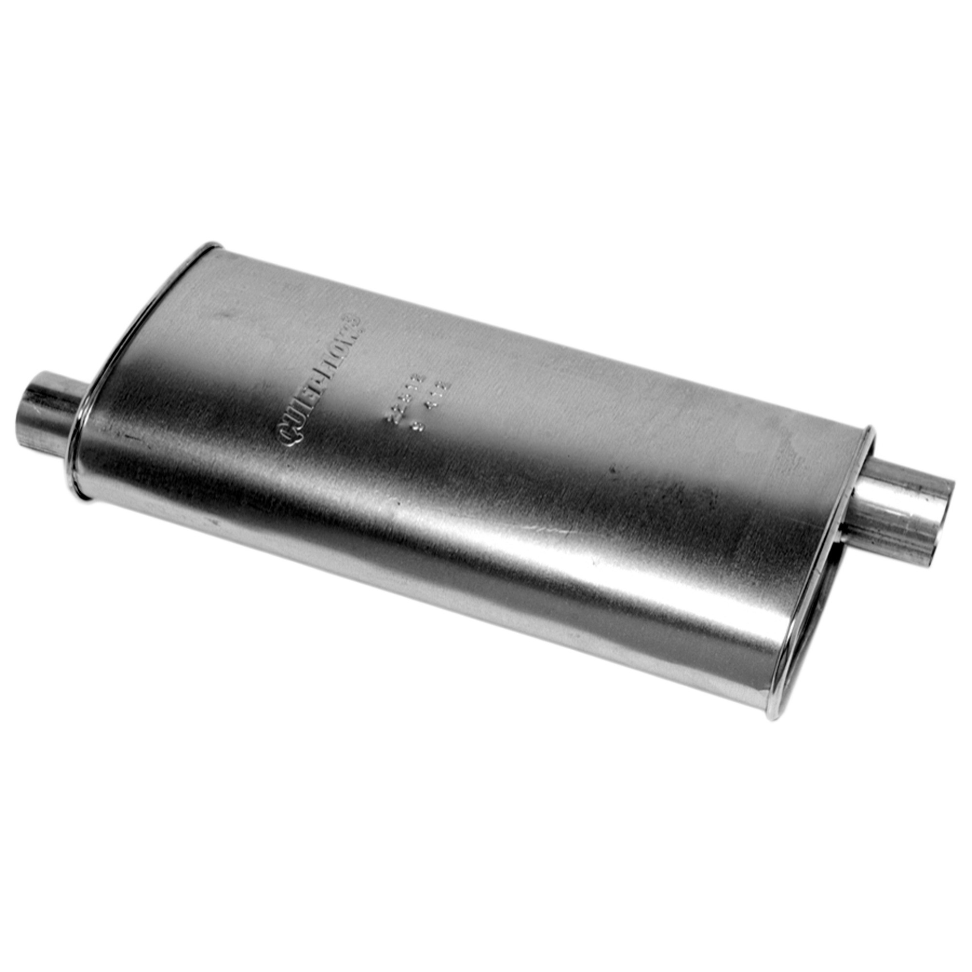 Walker 22512 Quiet-Flow SS Direct Fit Exhaust Muffler 2.5" Inlet (ID) 2.25" Outlet (ID)