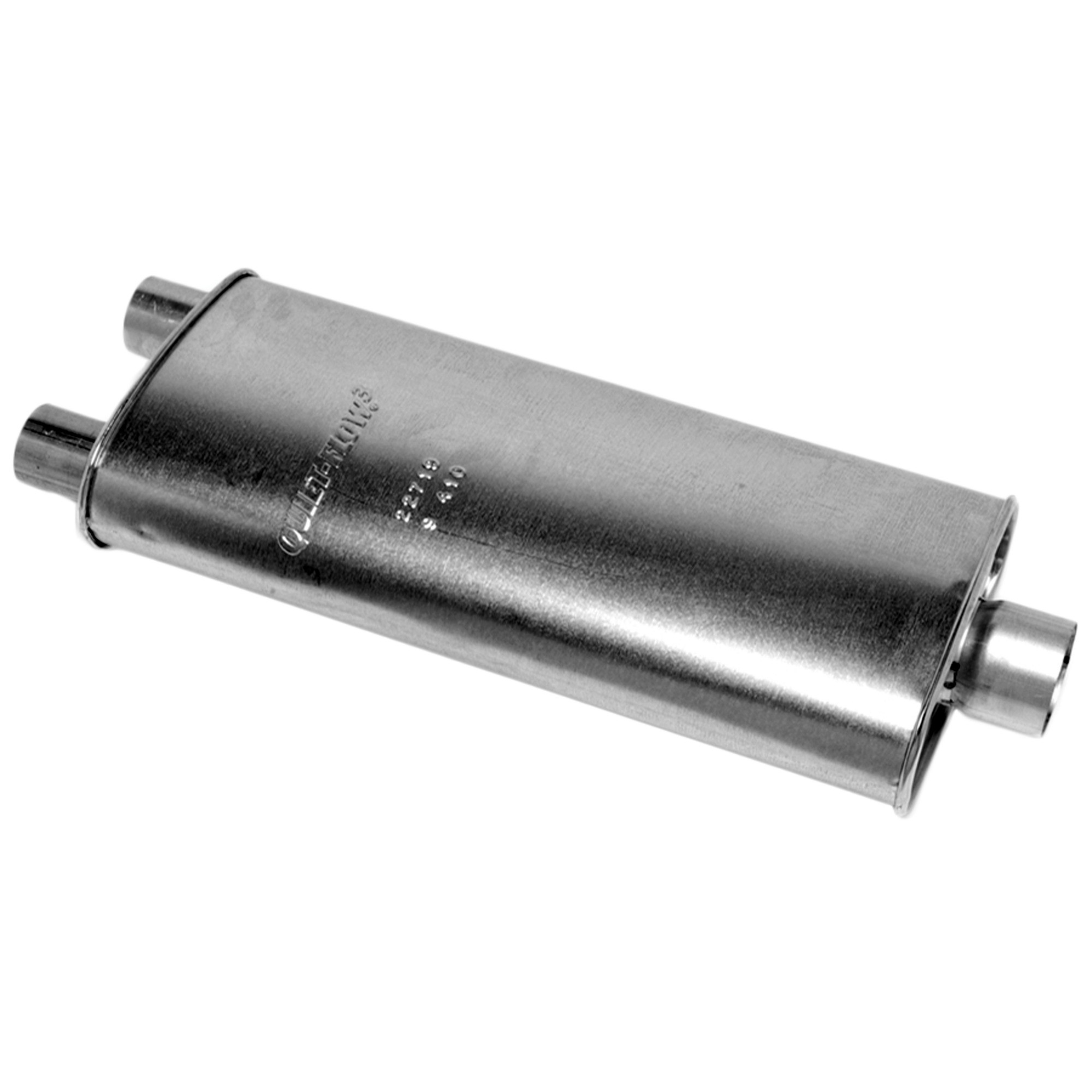Walker 22719 Quiet-Flow SS Direct Fit Exhaust Muffler 3" Inlet (ID) 2.25" Outlet (ID)