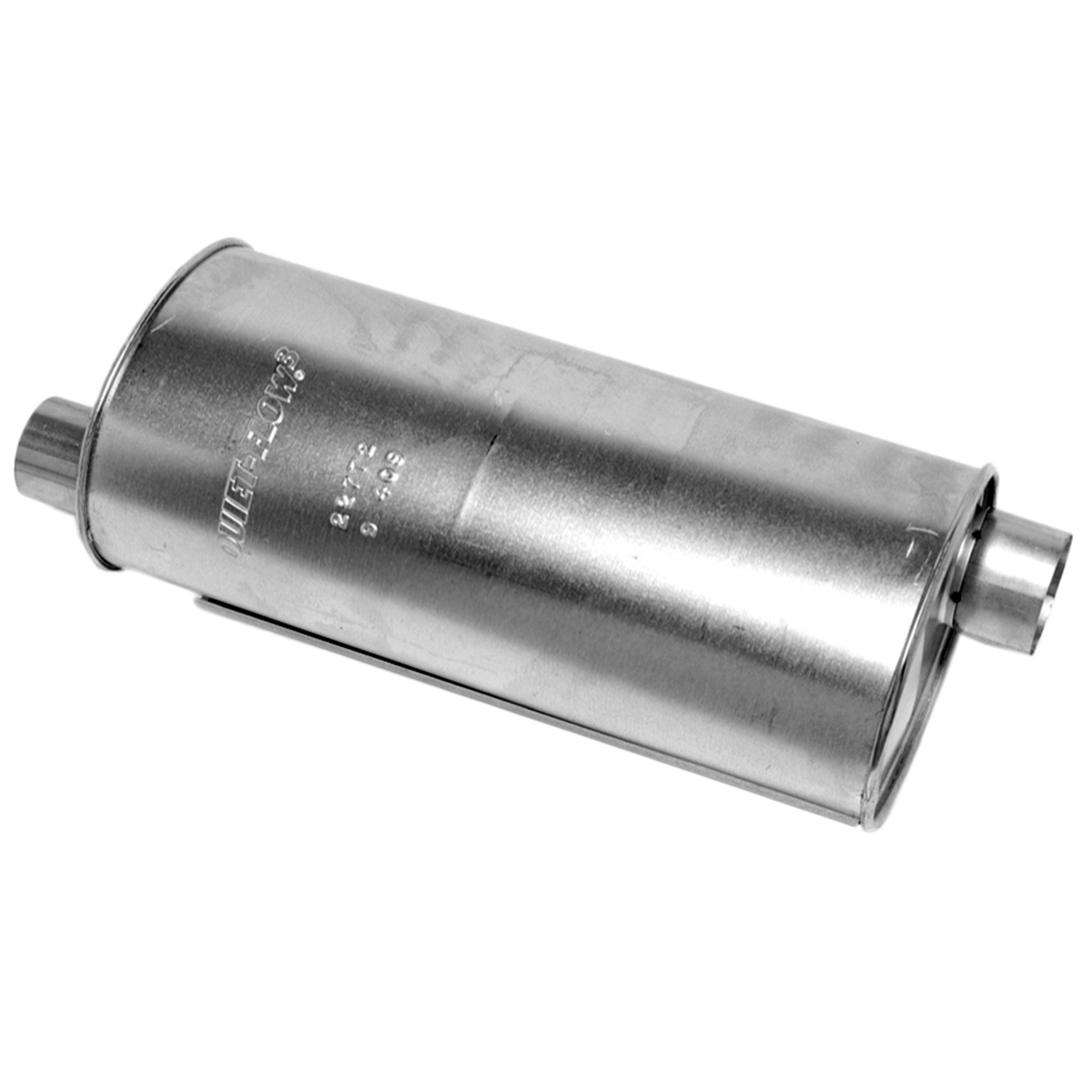 Walker 22772 Quiet-Flow SS Direct Fit Exhaust Muffler 3" Inlet (ID) 2.5" Outlet (ID)