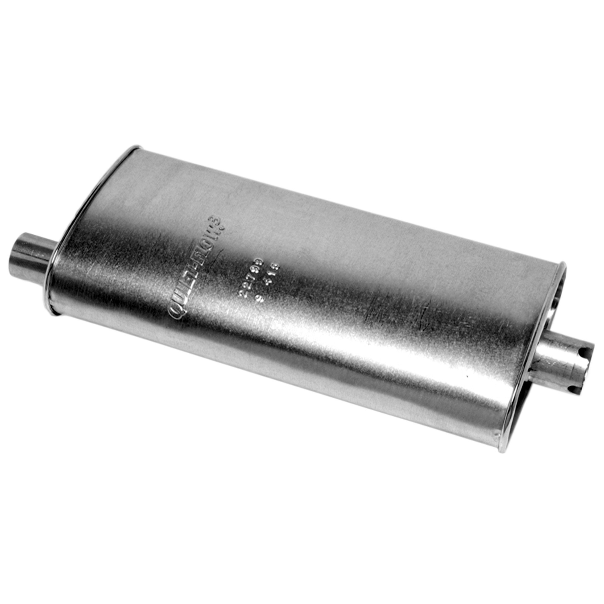 Walker 22799 Quiet-Flow SS Direct Fit Exhaust Muffler 2.25" Inlet (ID) 2" Outlet (ID)
