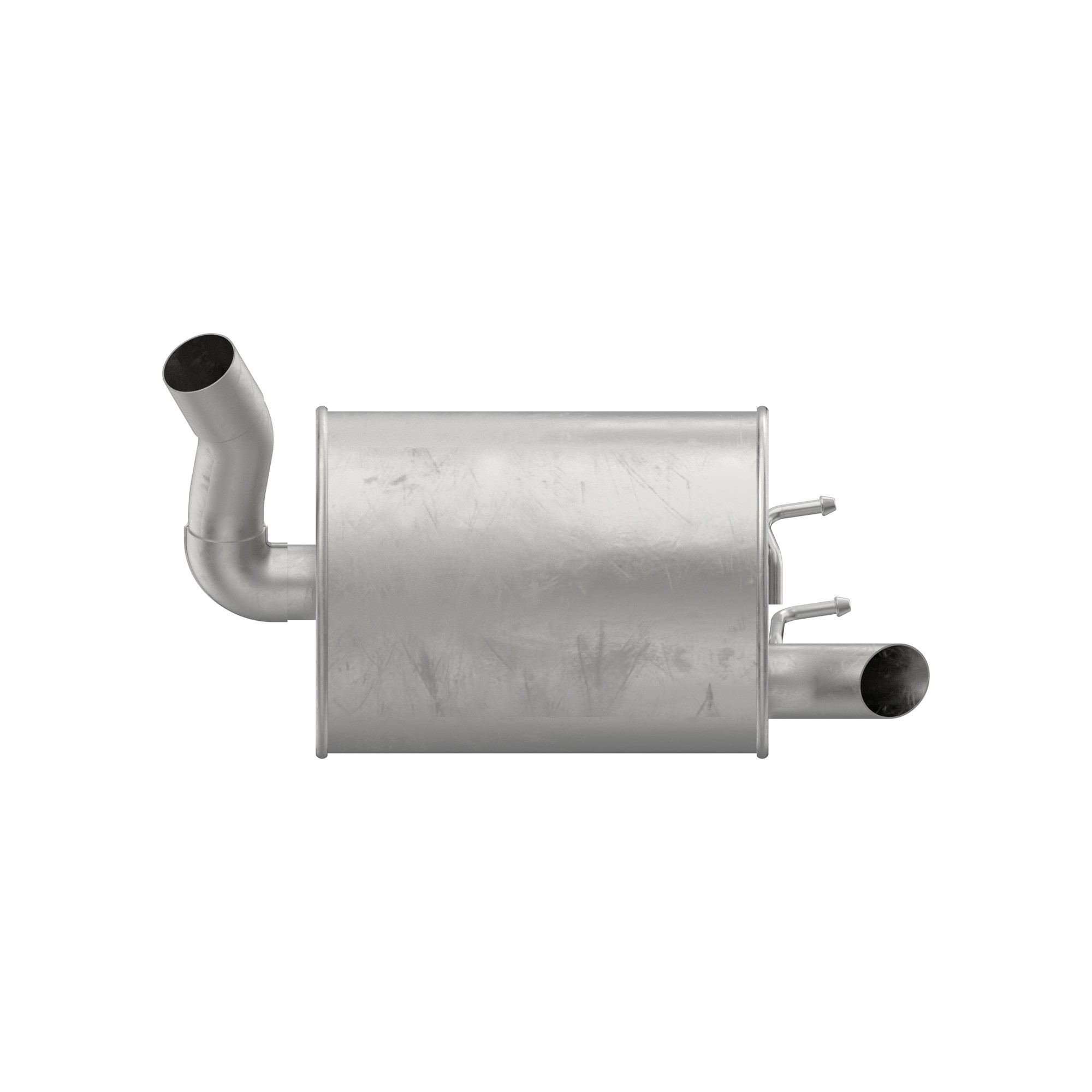 Walker 22837 Quiet-Flow SS Direct Fit Exhaust Muffler 2" Inlet (ID) 2" Outlet (OD)
