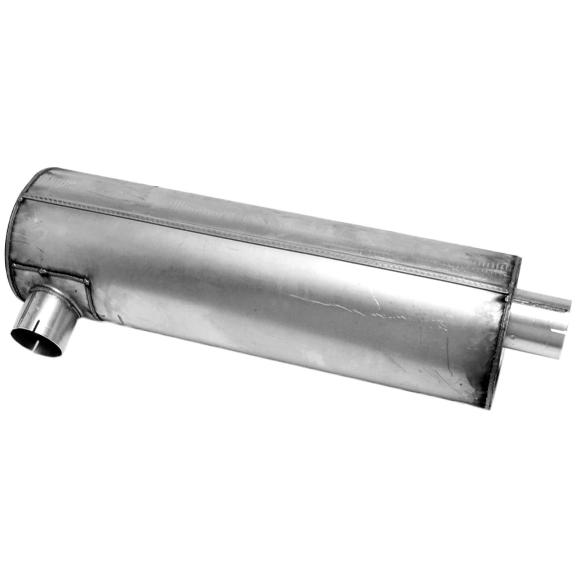 Walker 22958 Heavy Duty Direct Fit Exhaust Muffler 4" Inlet (ID) 4" Outlet (ID)
