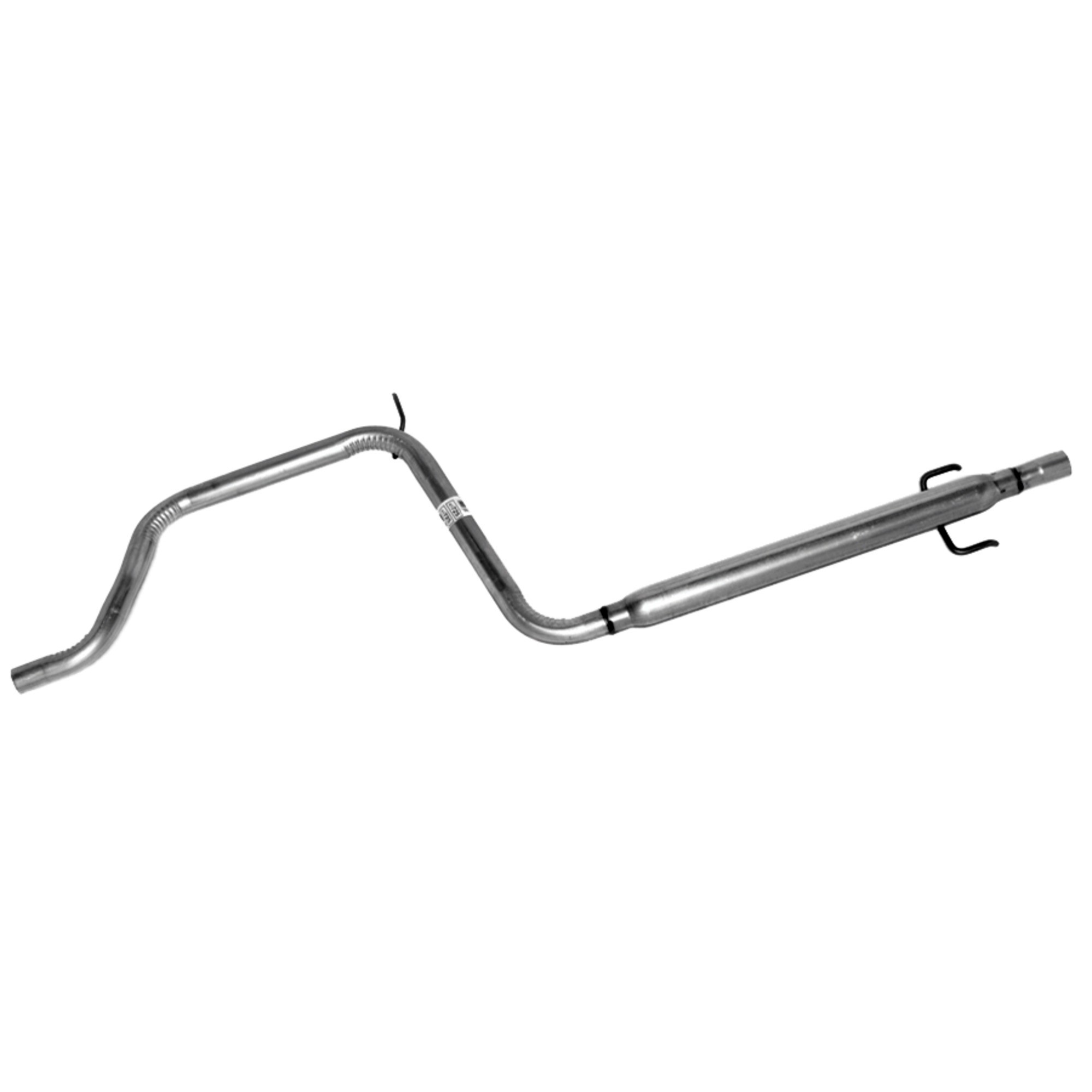 Walker 47725 Direct Fit Exhaust Resonator and Pipe Assembly 2" Inlet (ID) 2" Outlet (OD)