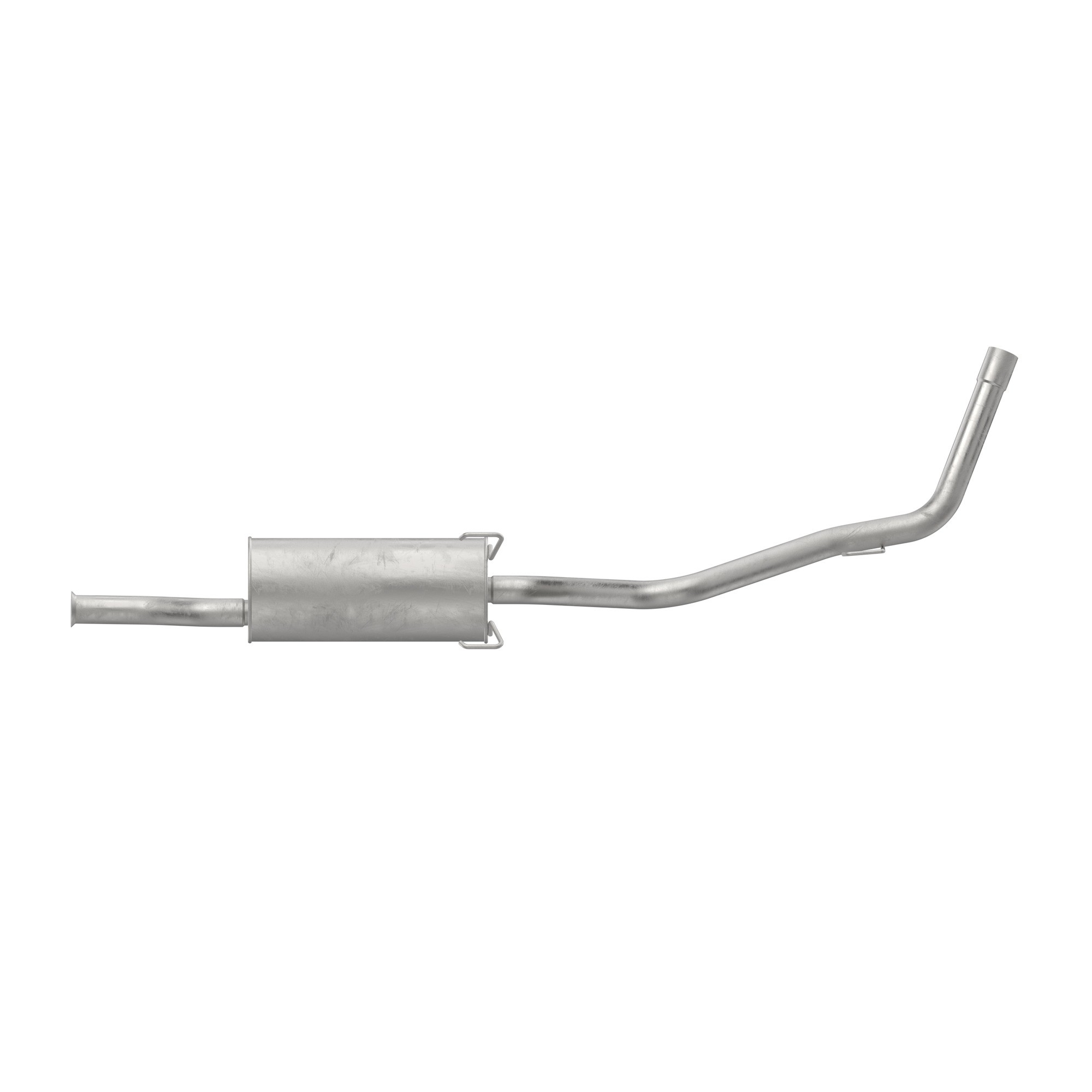 Walker 47774 Quiet-Flow SS Direct Fit Exhaust Muffler Assembly 3" Inlet (ID) 2.5" Outlet (OD)
