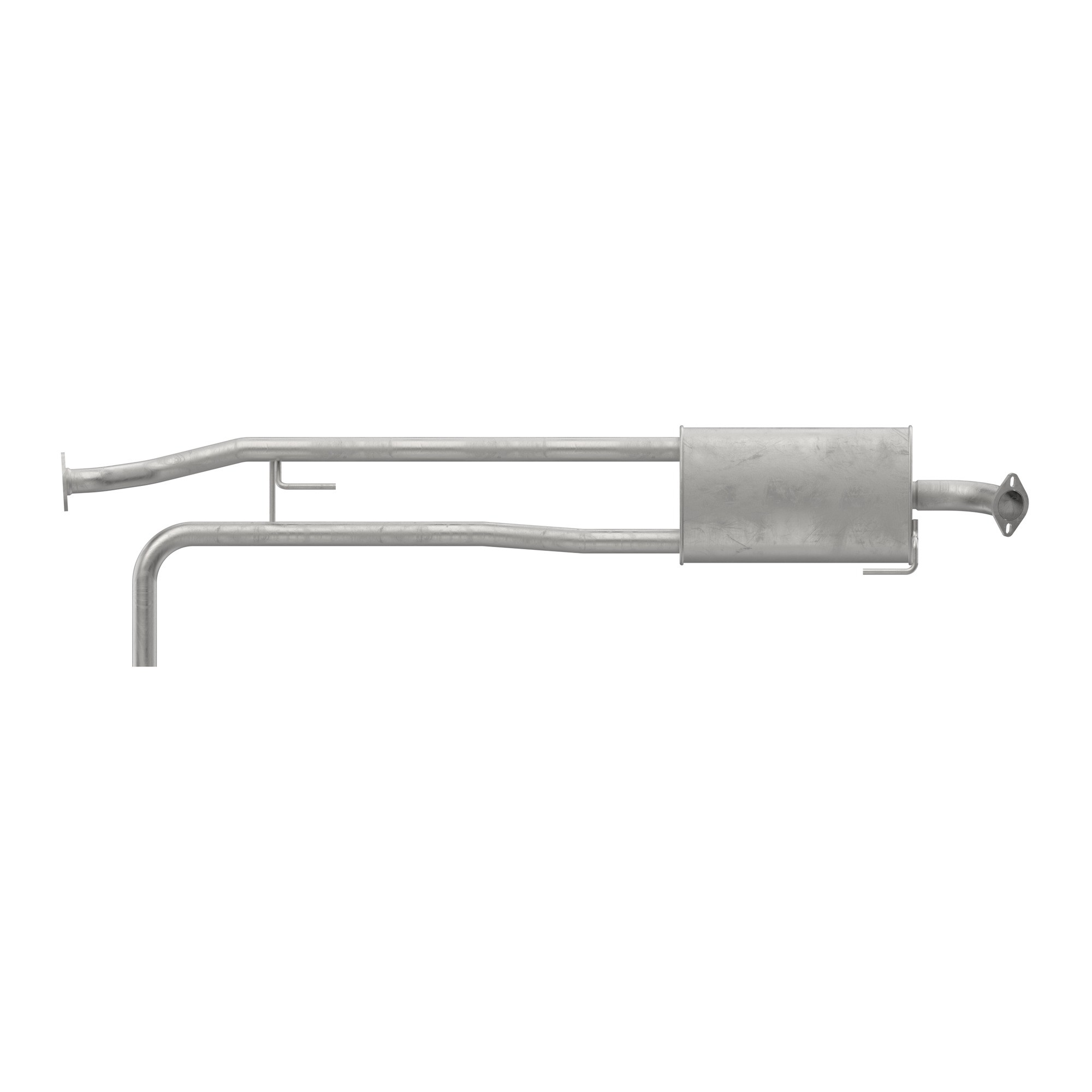Walker 47843 Quiet-Flow SS Direct Fit Exhaust Muffler Assembly 2" Inlet (OD)