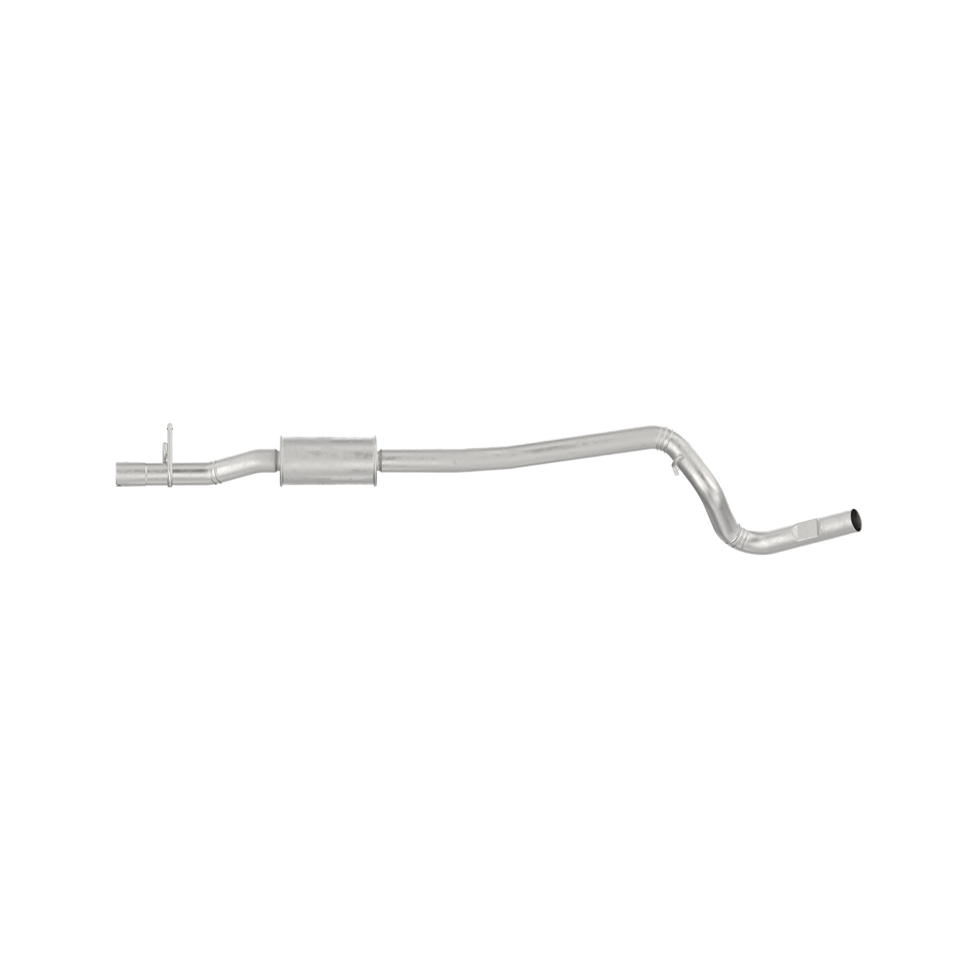 Walker 47865 Direct Fit Exhaust Resonator and Pipe Assembly 2.5" Inlet (ID) 2.5" Outlet (OD)