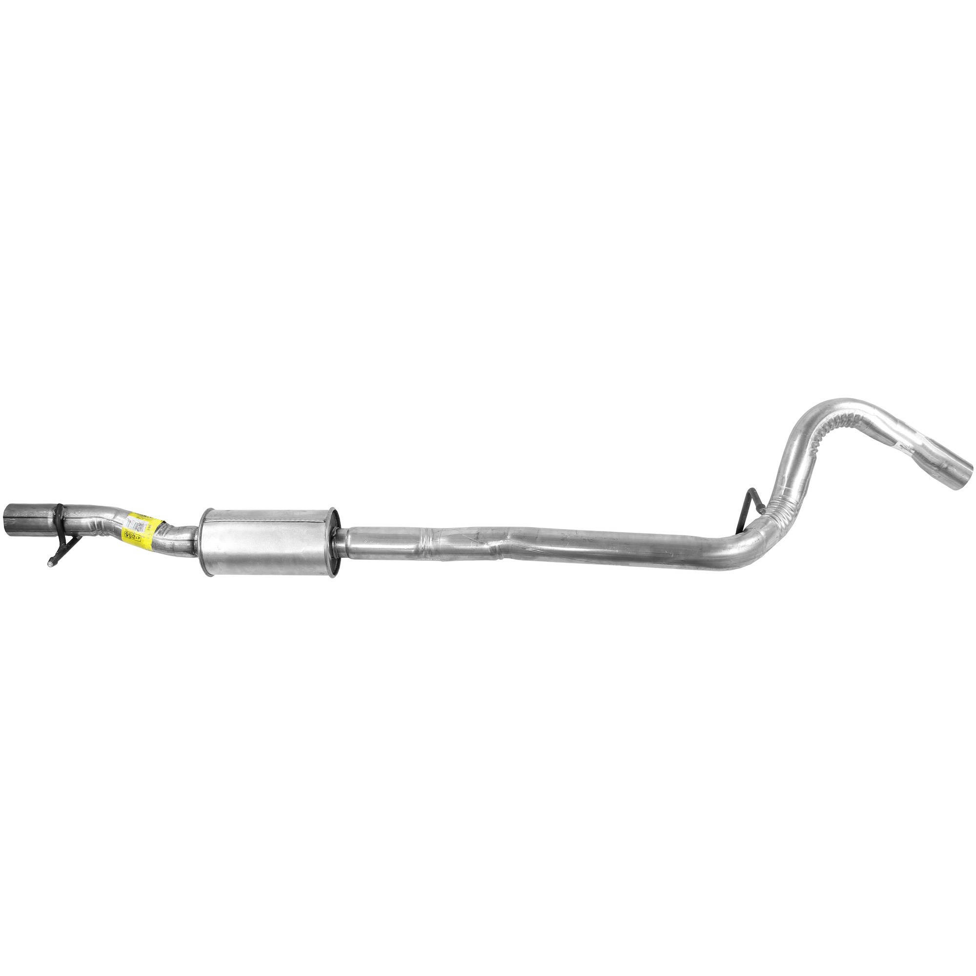 Walker 47865 Direct Fit Exhaust Resonator and Pipe Assembly 2.5" Inlet (ID) 2.5" Outlet (OD) - Image 2