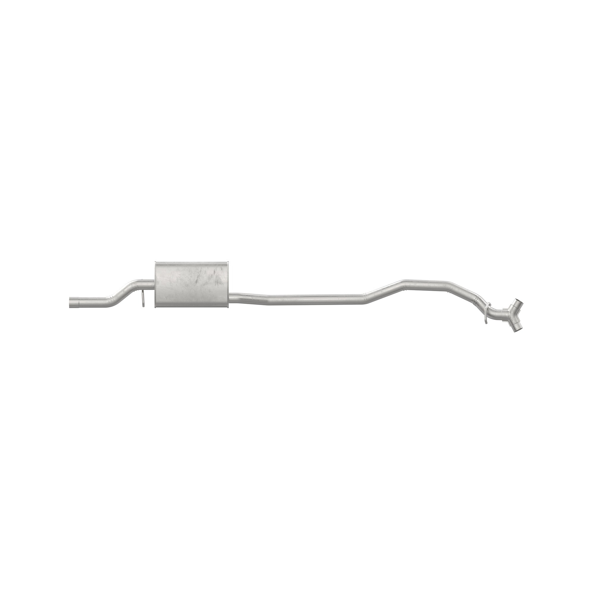 Walker 48347 Direct Fit Exhaust Resonator and Pipe Assembly 2.25" Inlet (ID) 2" Outlet (ID)