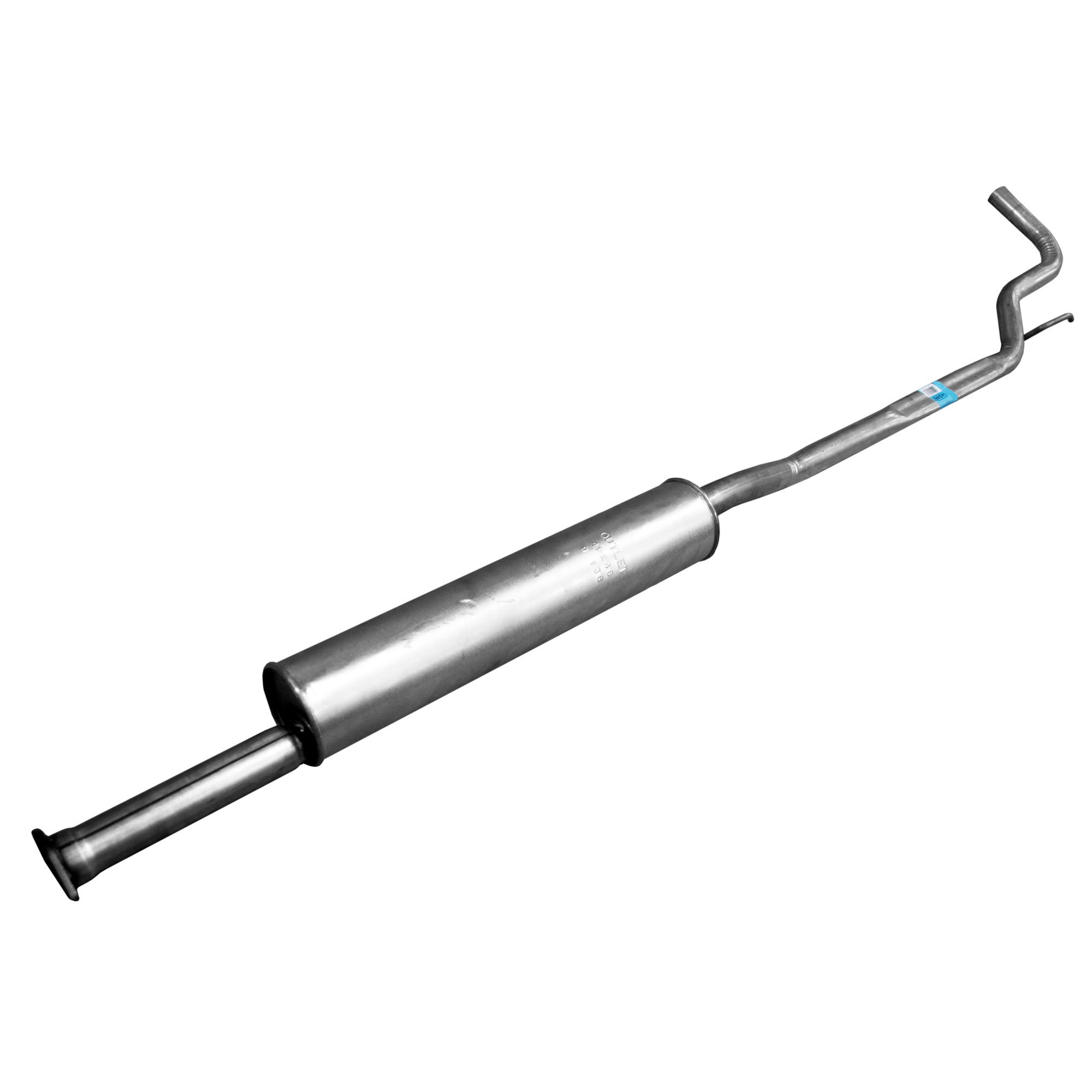 Walker 49246 Direct Fit Exhaust Resonator and Pipe Assembly 2" Outlet (OD)
