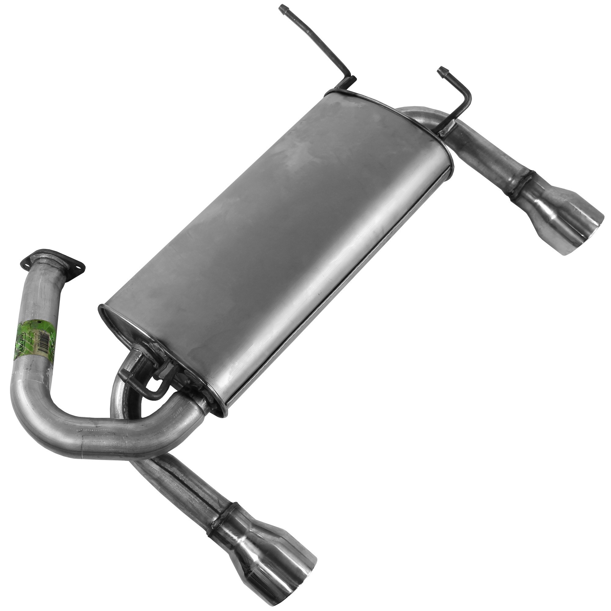 Walker 50097 Quiet-Flow SS Direct Fit Exhaust Muffler Assembly 2.25" Outlet (OD)