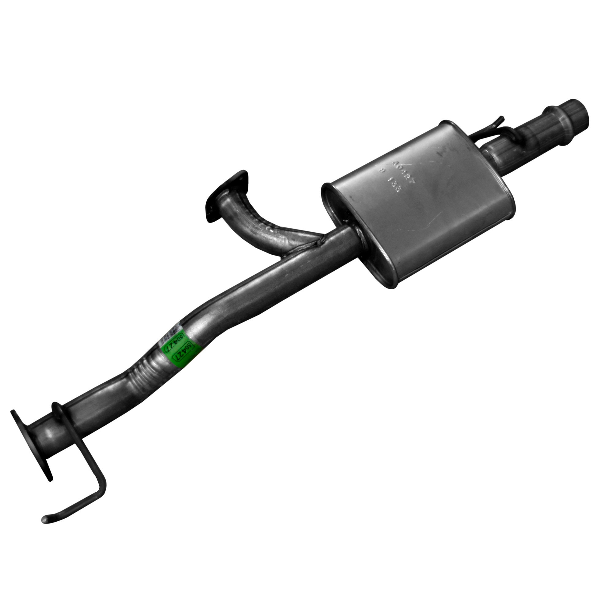 Walker 50427 Direct Fit Exhaust Resonator and Pipe Assembly 2.375" Outlet (OD)