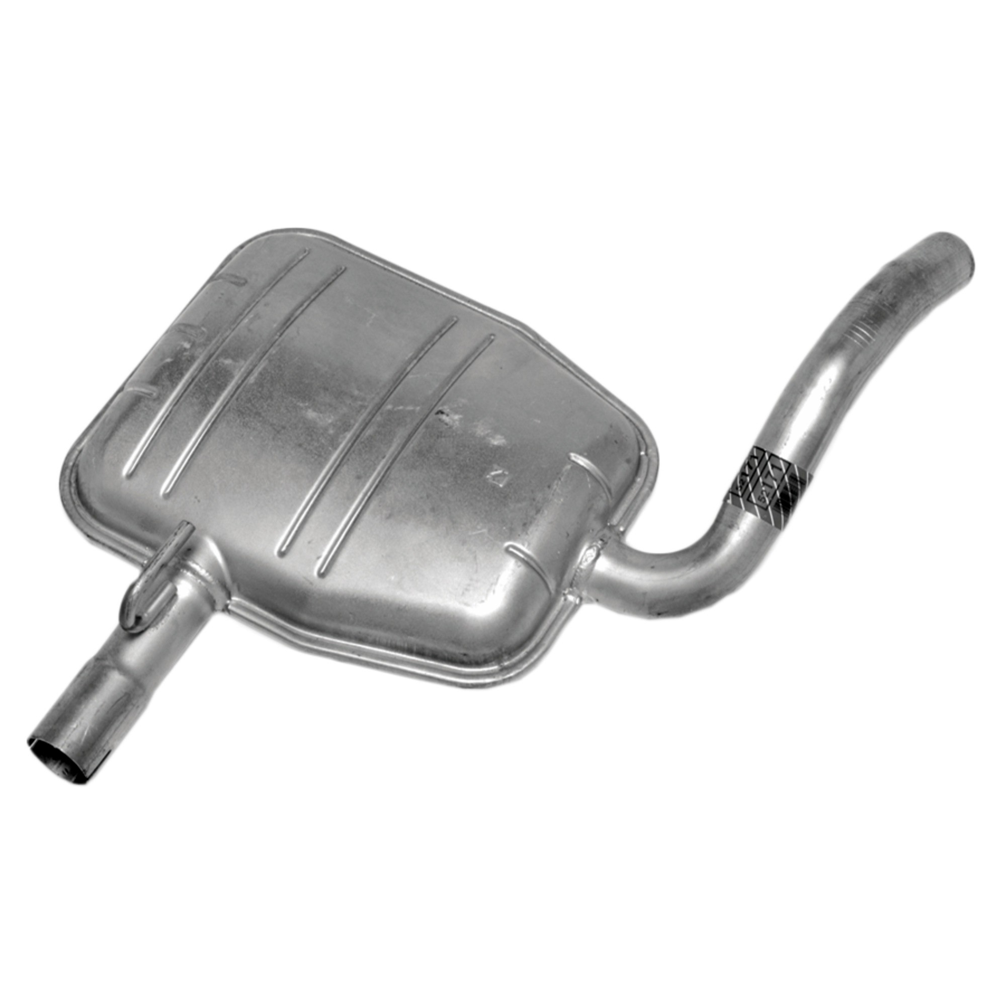 Walker 52171 Quiet-Flow Direct Fit Exhaust Muffler Assembly 2" Inlet (OD) 2" Outlet (OD)