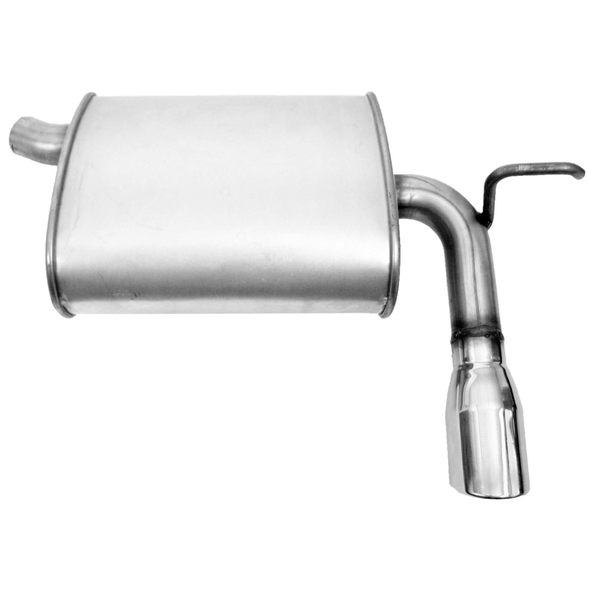 Walker 52468 Quiet-Flow SS Direct Fit Exhaust Muffler Assembly 2" Inlet (OD) 3" Outlet (OD)