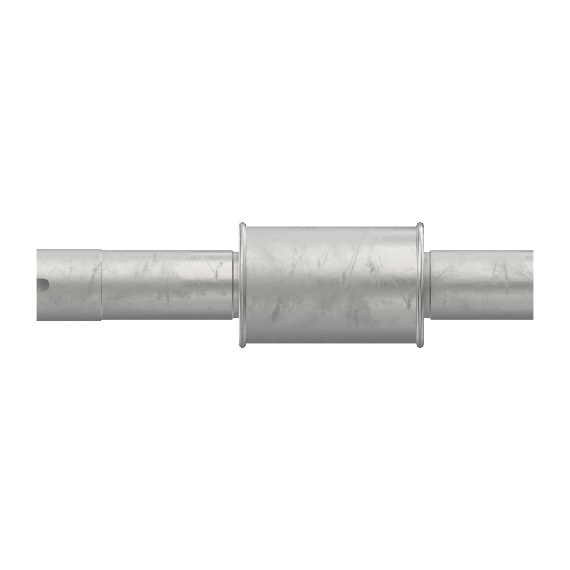 Walker 52586 Direct Fit Exhaust Resonator and Pipe Assembly 3" Inlet (ID) 3" Outlet (OD)