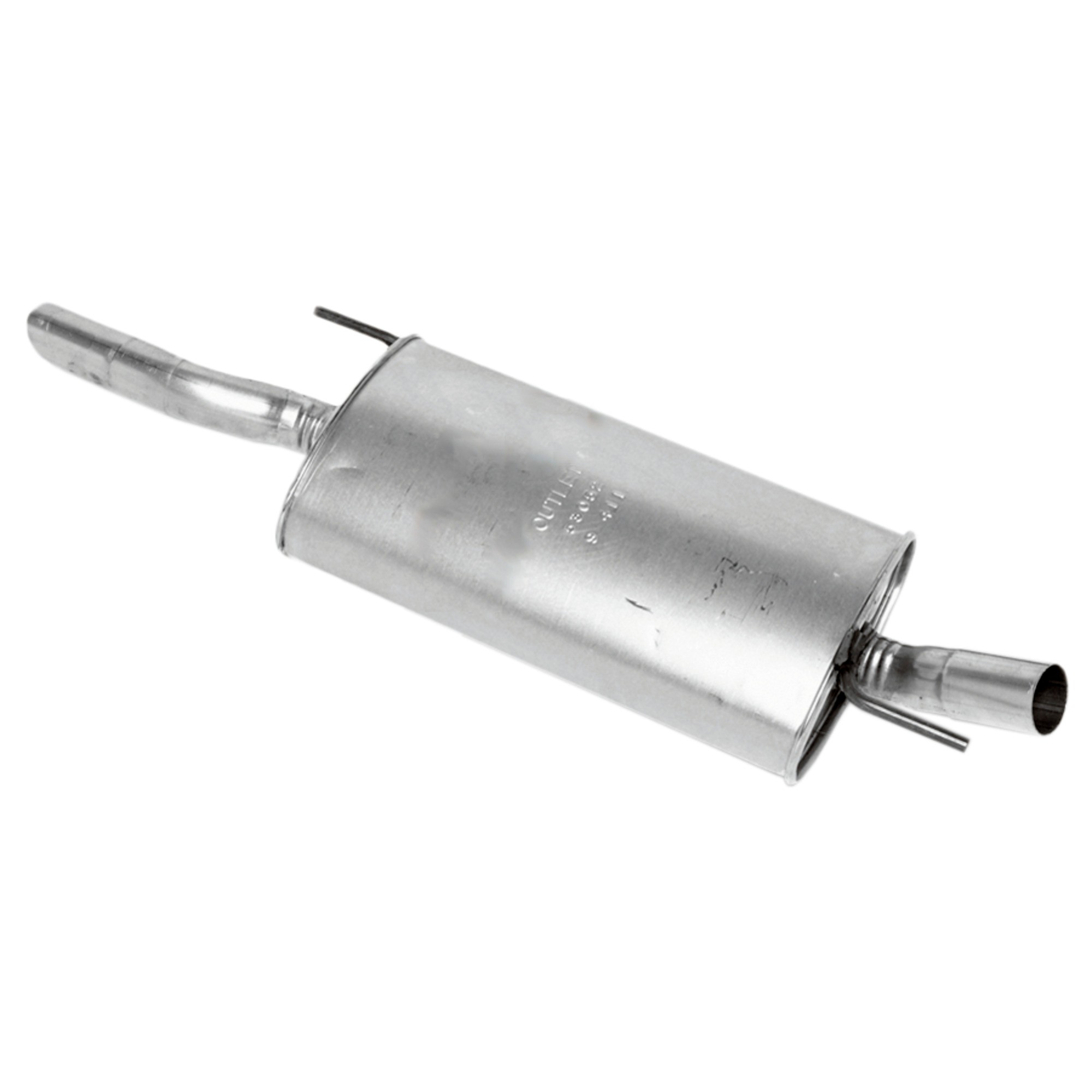 Walker 53052 Quiet-Flow SS Direct Fit Exhaust Muffler Assembly 2" Inlet (ID) 2" Outlet (OD)