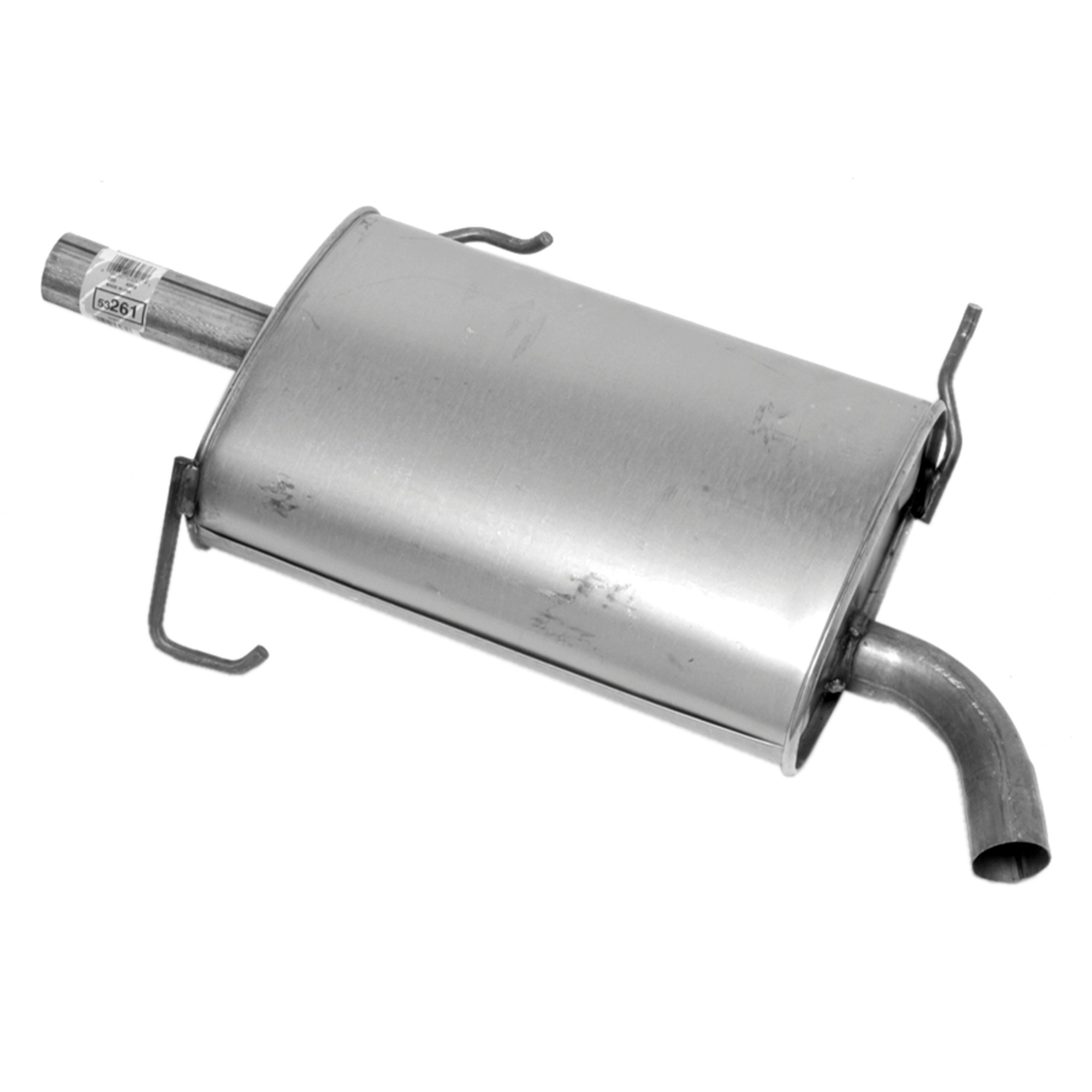 Walker 53261 Quiet-Flow SS Direct Fit Exhaust Muffler Assembly 2" Inlet (OD) 2" Outlet (OD)