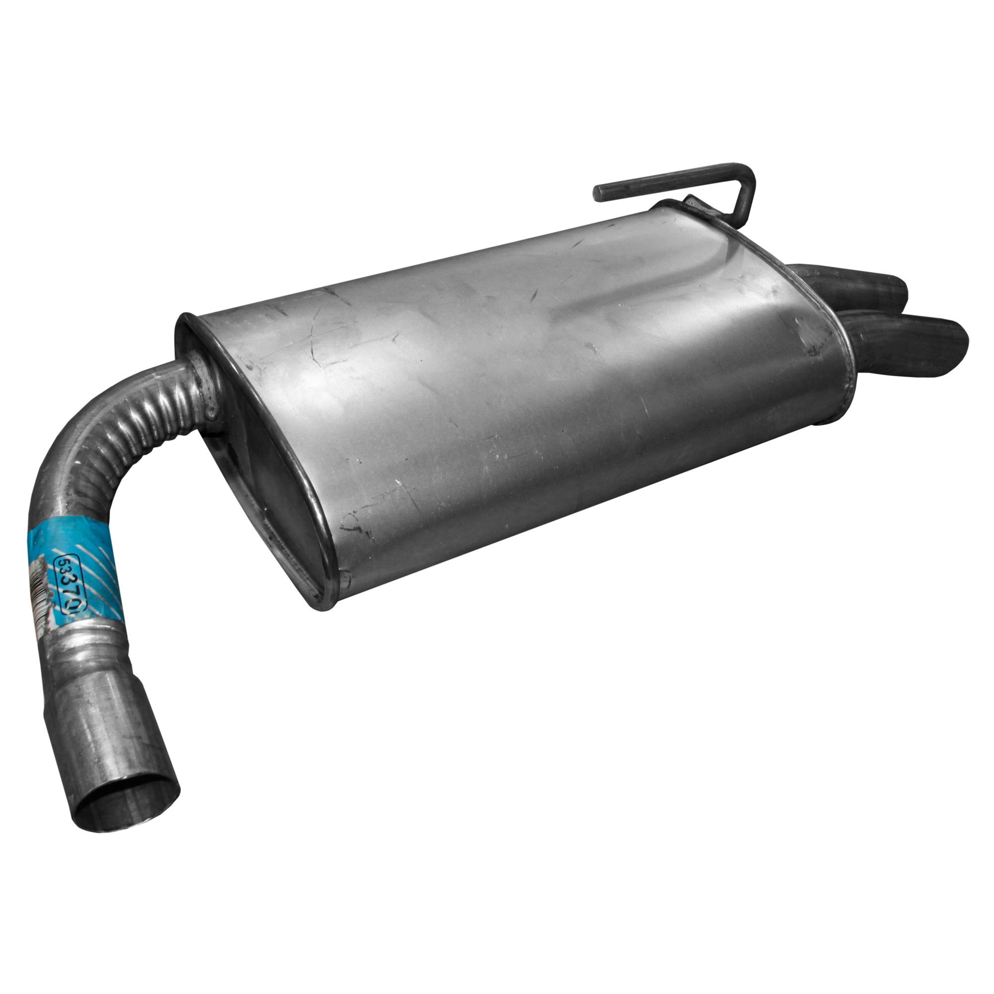 Walker 53370 Quiet-Flow SS Direct Fit Exhaust Muffler Assembly 2" Inlet (ID) 2" Outlet (OD)