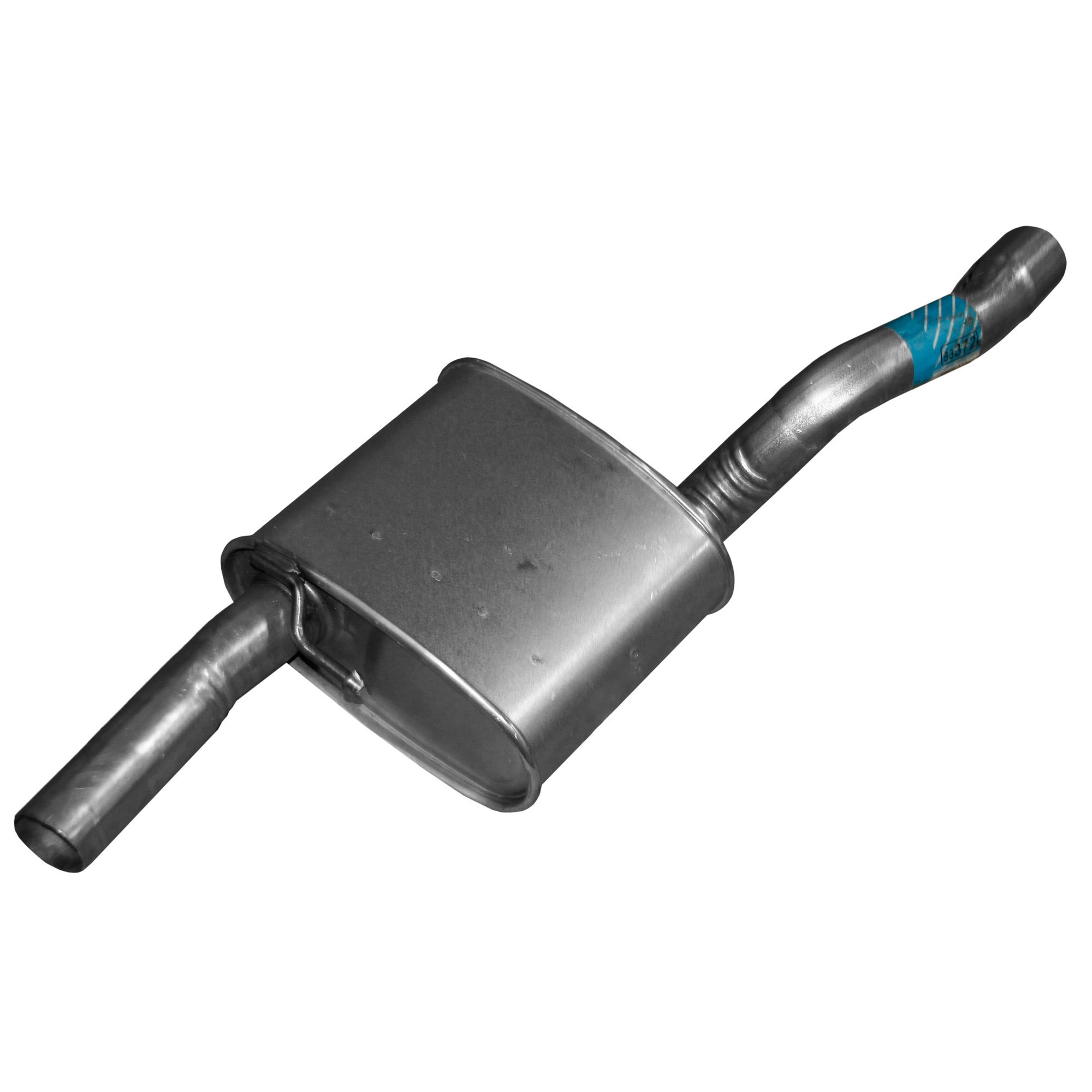 Walker 53372 Quiet-Flow SS Direct Fit Exhaust Muffler Assembly 2" Inlet (ID) 2" Outlet (OD)